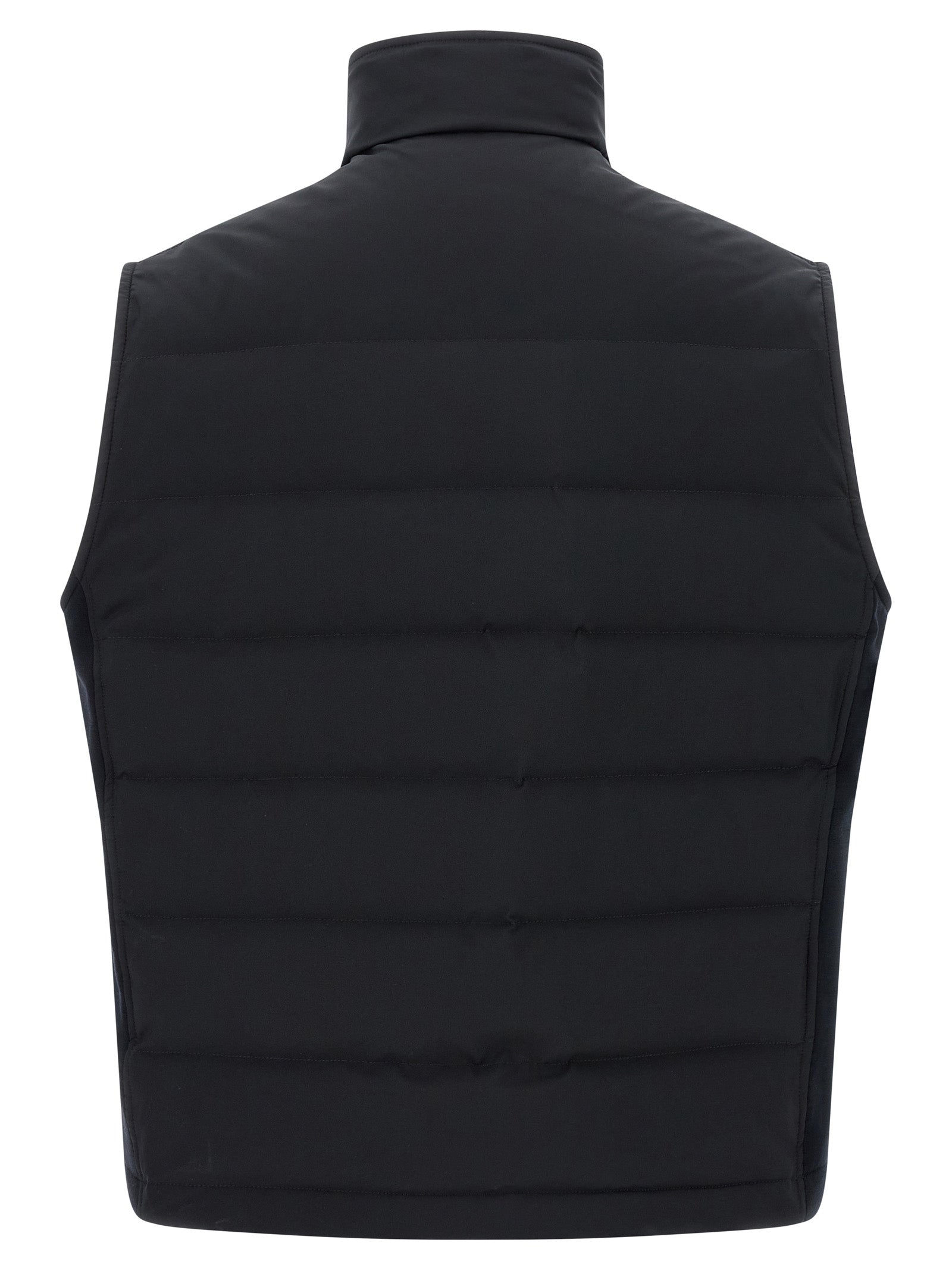 Brioni Blue Polyester Sleeveless Jacket