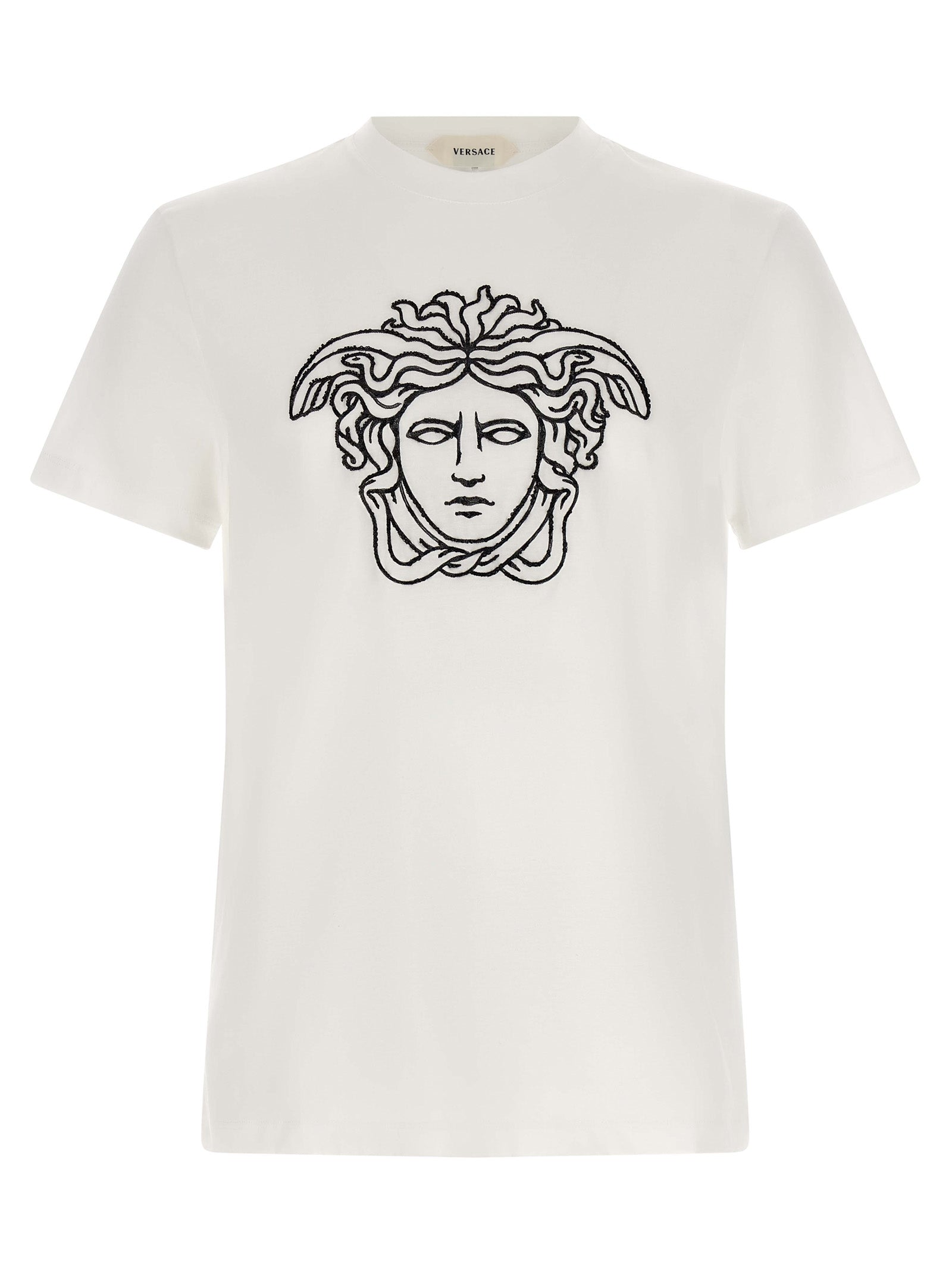 Versace Bicolor Cotton T-Shirt