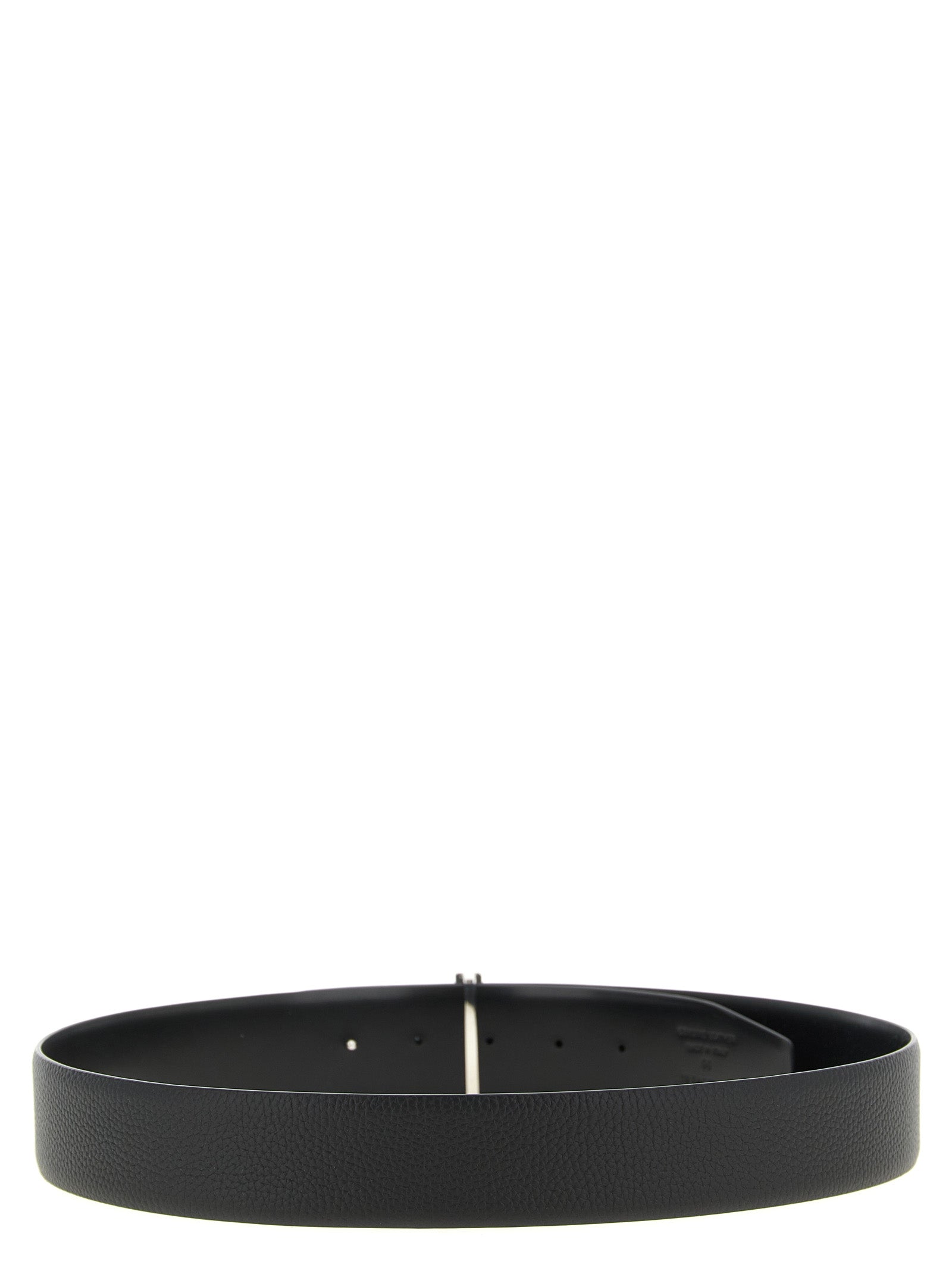 Tom Ford Black Calfskin Regular Belt