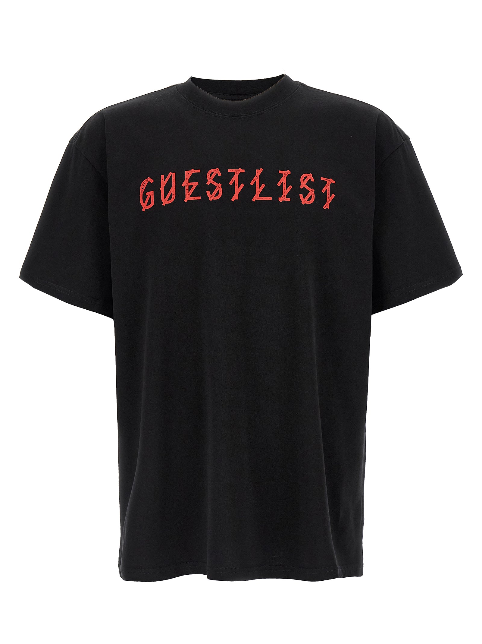 44 Label Group Black Cotton T-Shirt