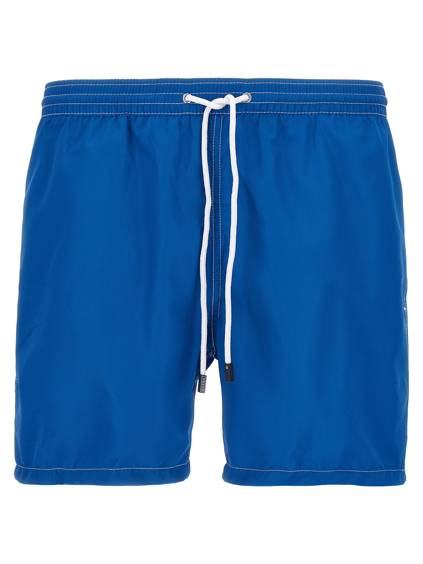 Barba Napoli Blue Polyester Swim Shorts