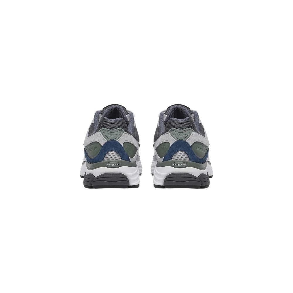Saucony Gray Synthetic Athletic Sneakers