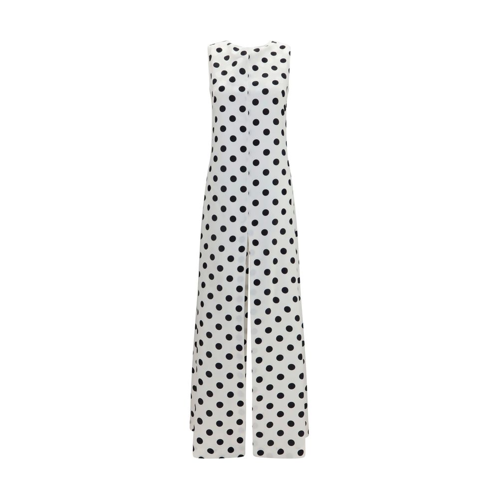 SA SU PHI White Silk Long Dress