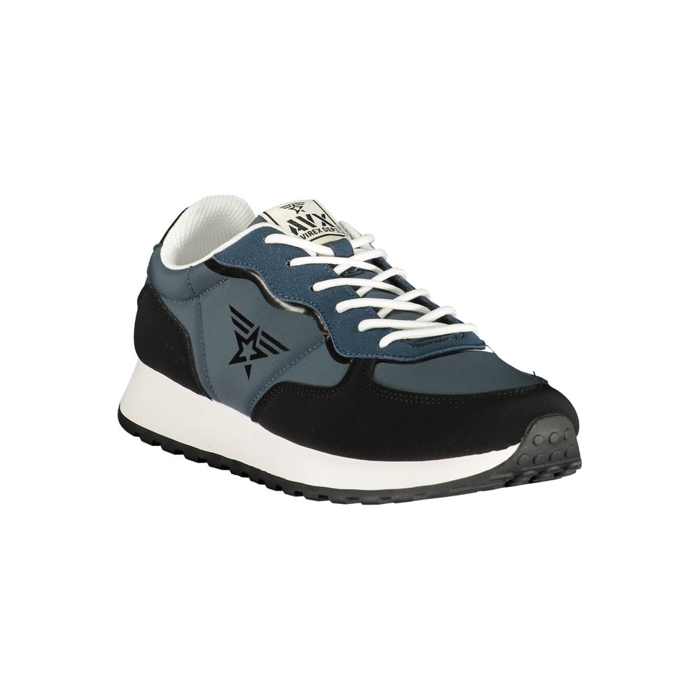 Avirex Blue Polyurethane Men's Sneaker