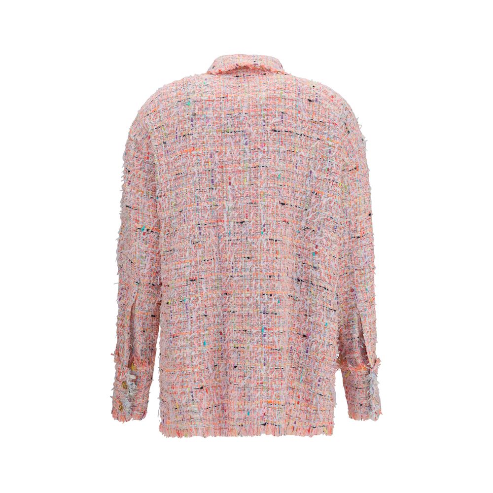 Balmain Multicolor Polyamide Pattern Shirt