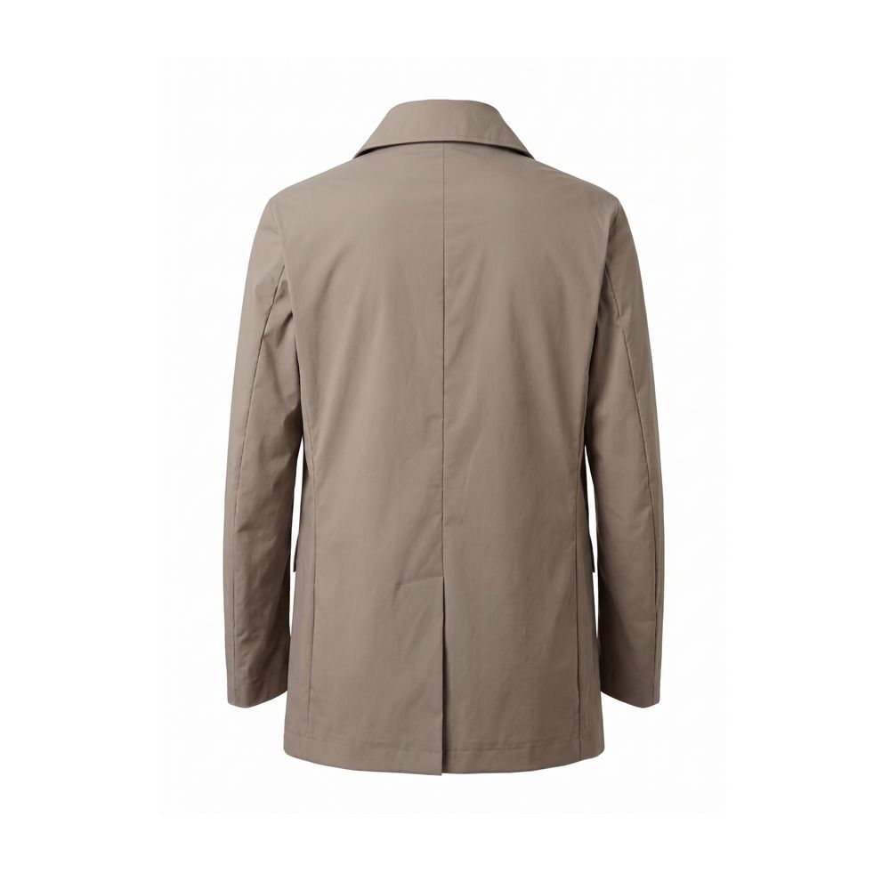 Malo Brown Cotton Men's Jacket