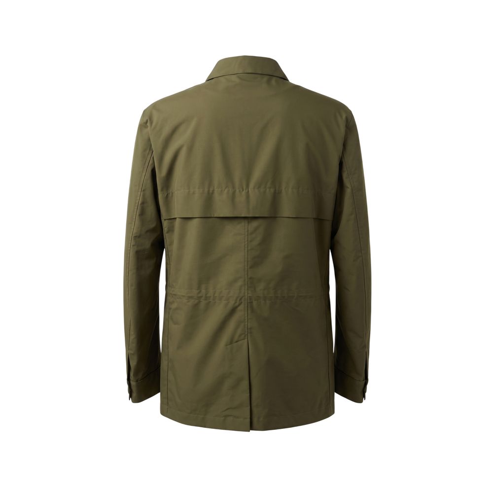 Malo Green Nylon Men Jacket