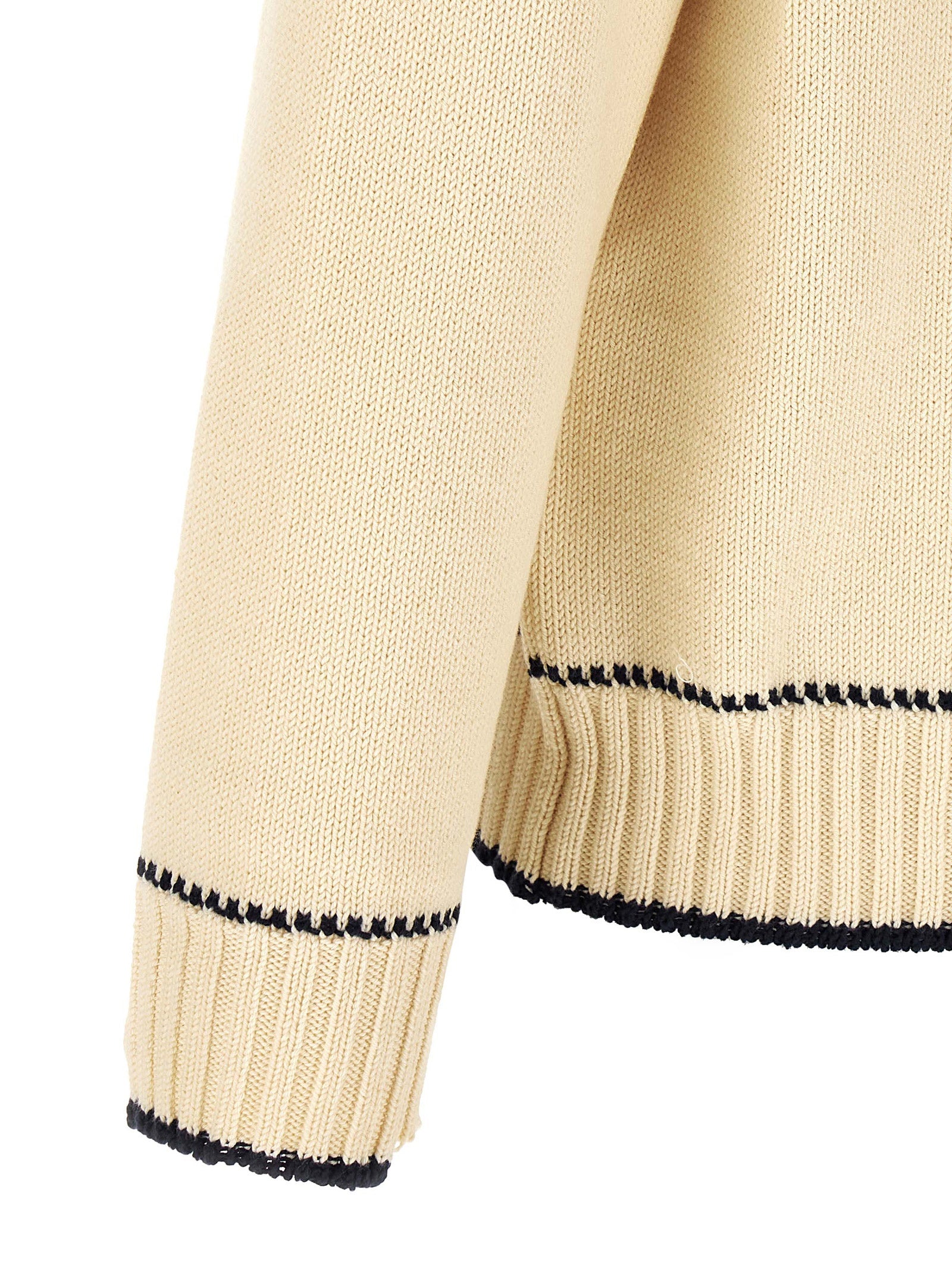 Golden Goose White Cotton Polo Shirt