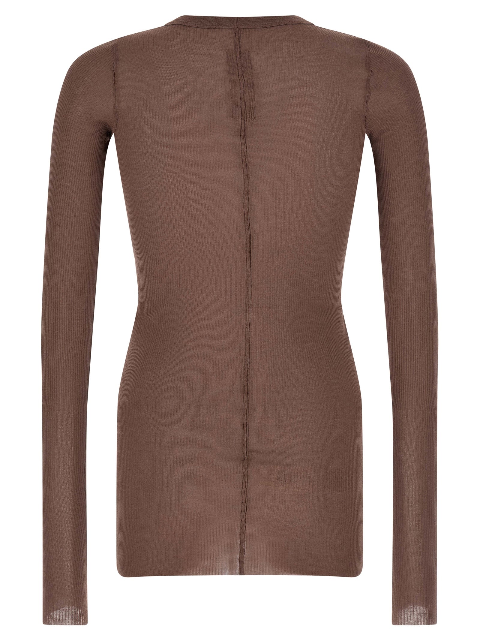 Rick Owens Purple Viscose T-Shirt
