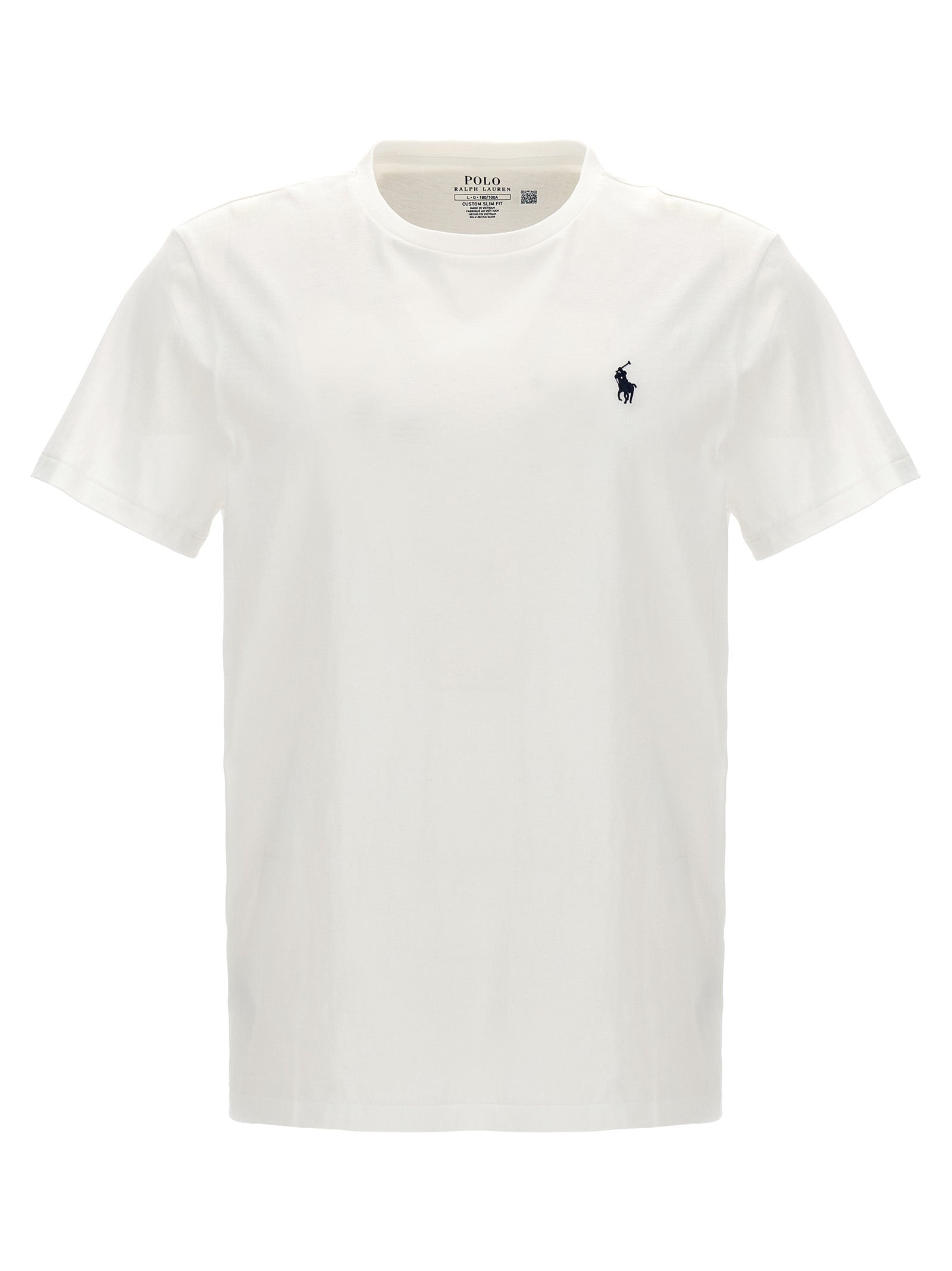 Polo Ralph Lauren White Cotton T-Shirt