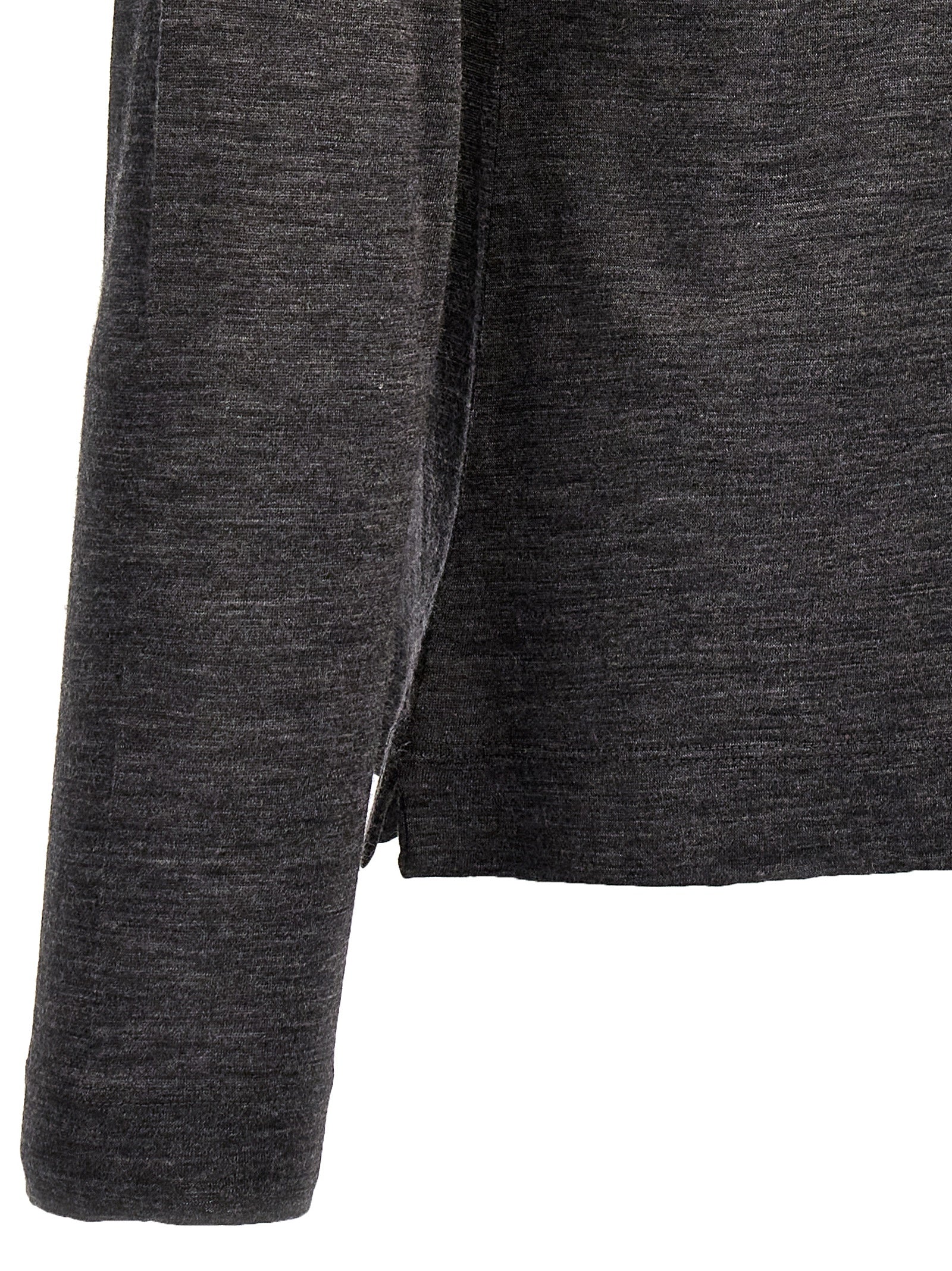 ZANONE Gray Virgin Wool Cardigan