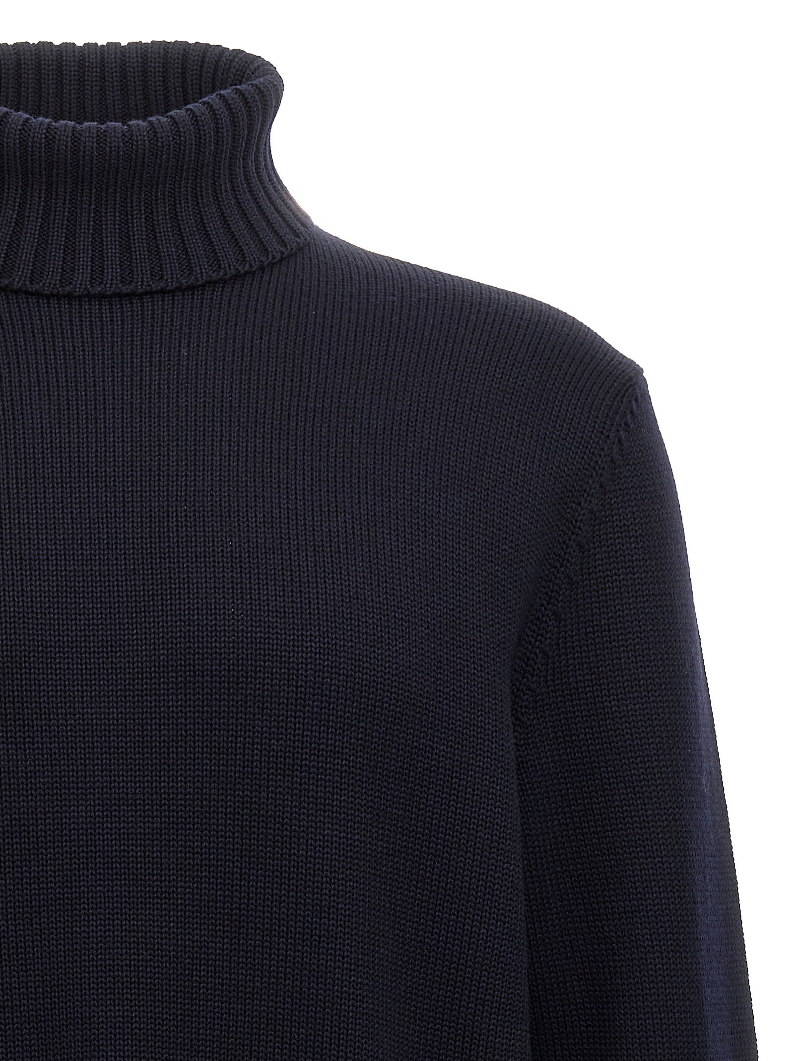 ZANONE Blue Virgin Wool Cardigan