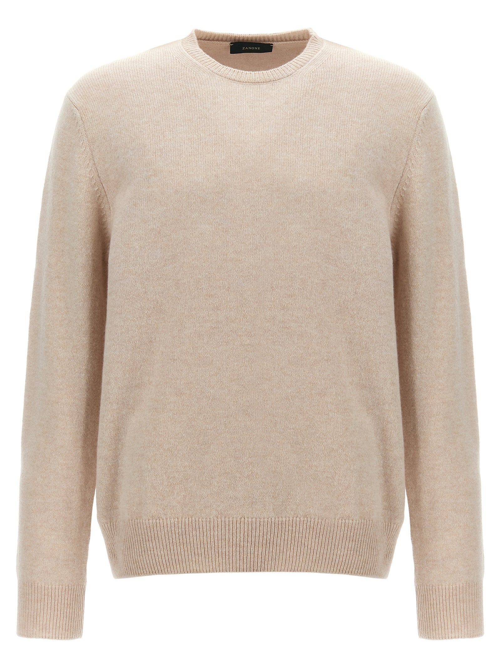 ZANONE Beige Virgin Wool Cardigan