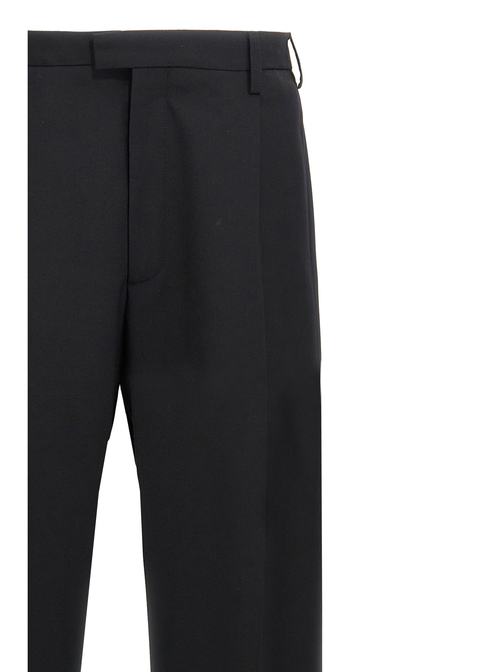 Marni Black Polyester Dress Pants