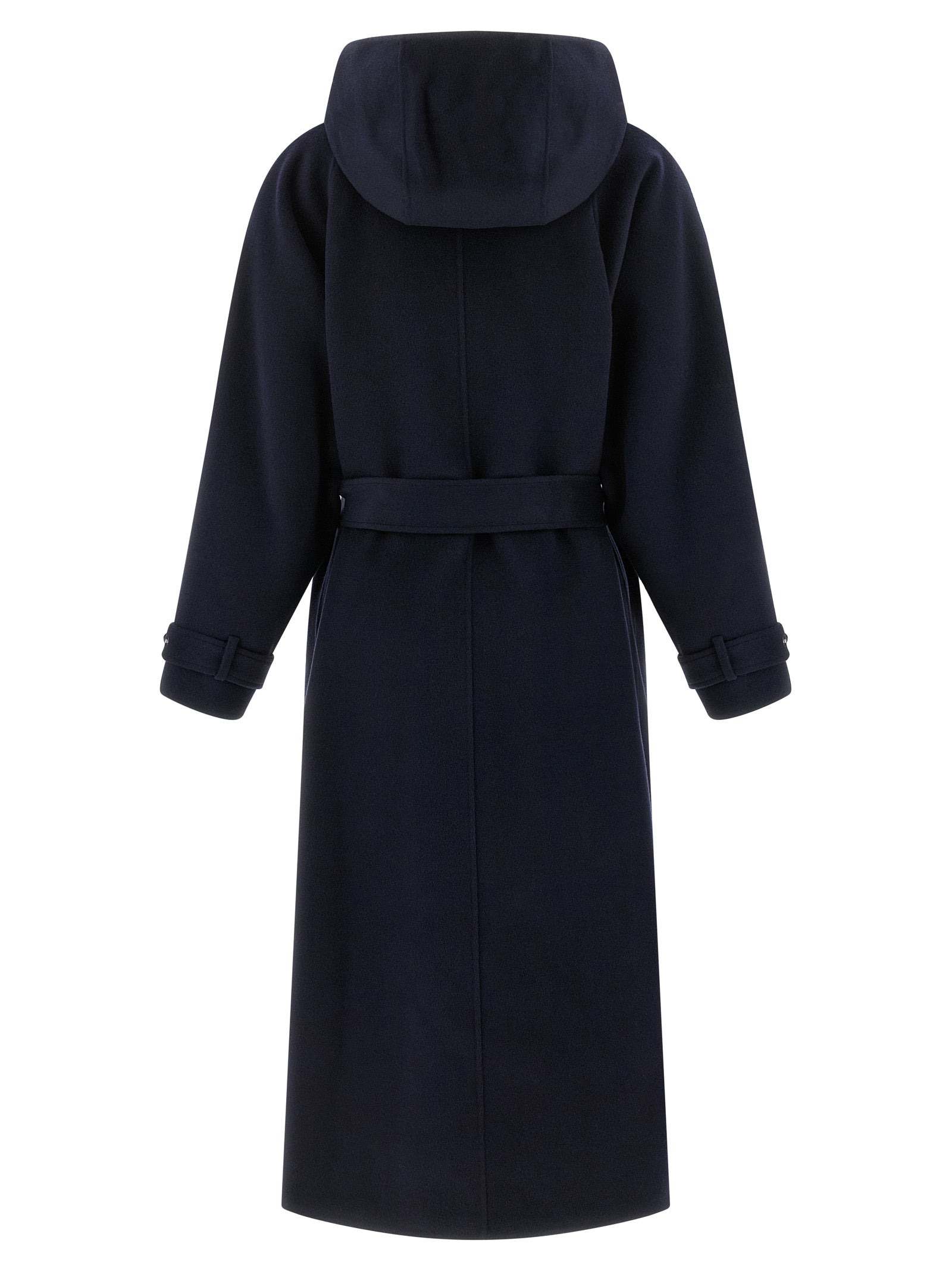 PINKO Blue Polyamide Coat