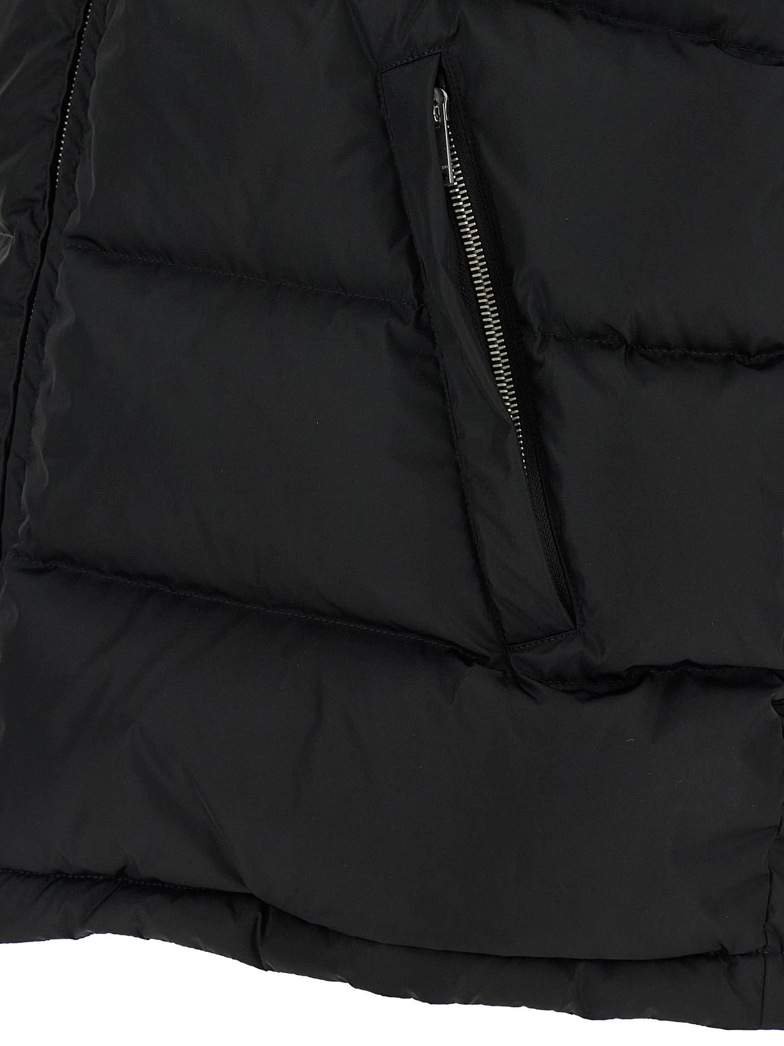Valentino Garavani Black Polyamide Sleeveless Jacket