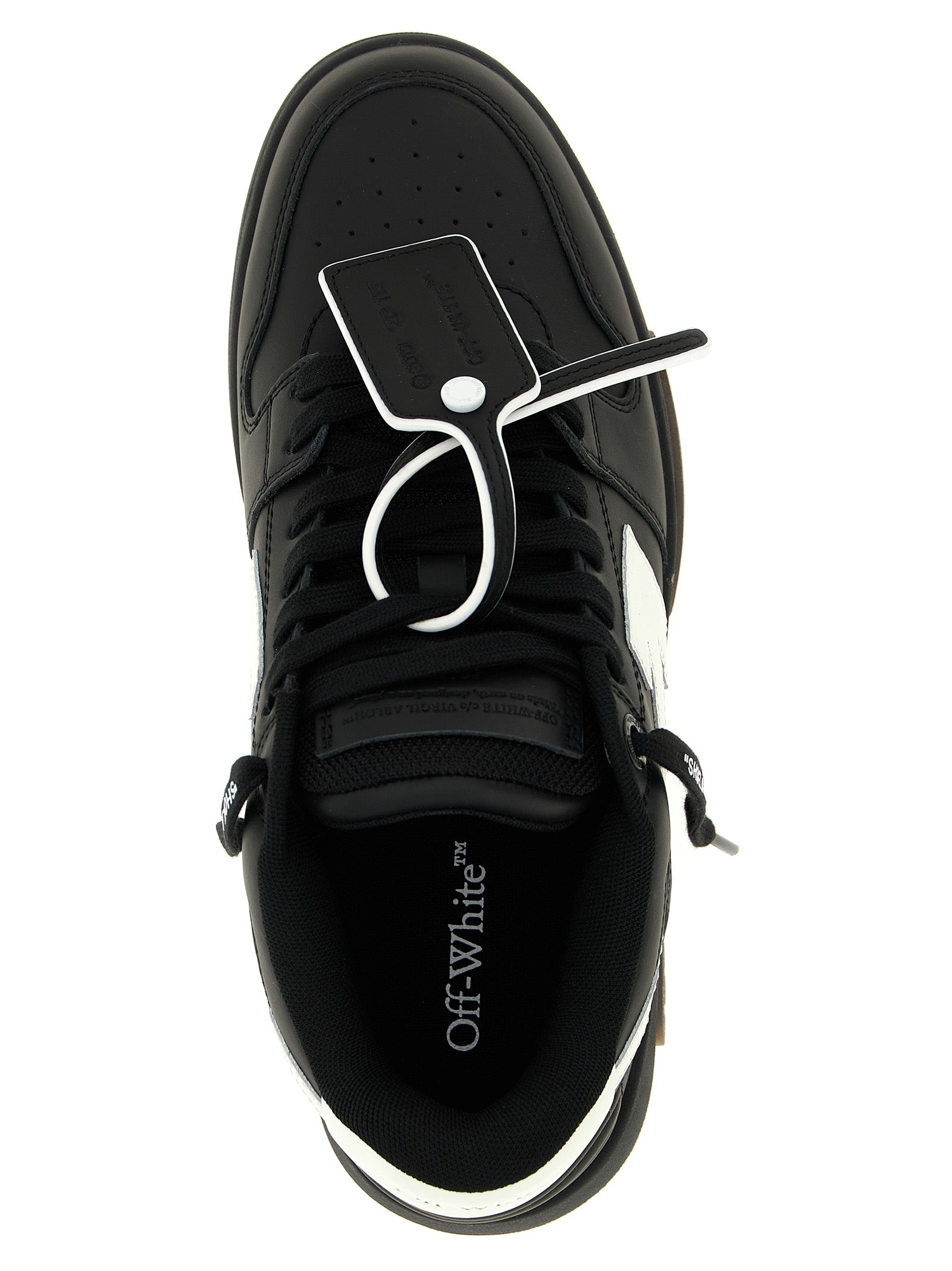Off-White Bicolor Recycled Polyester Low Top Sneakers