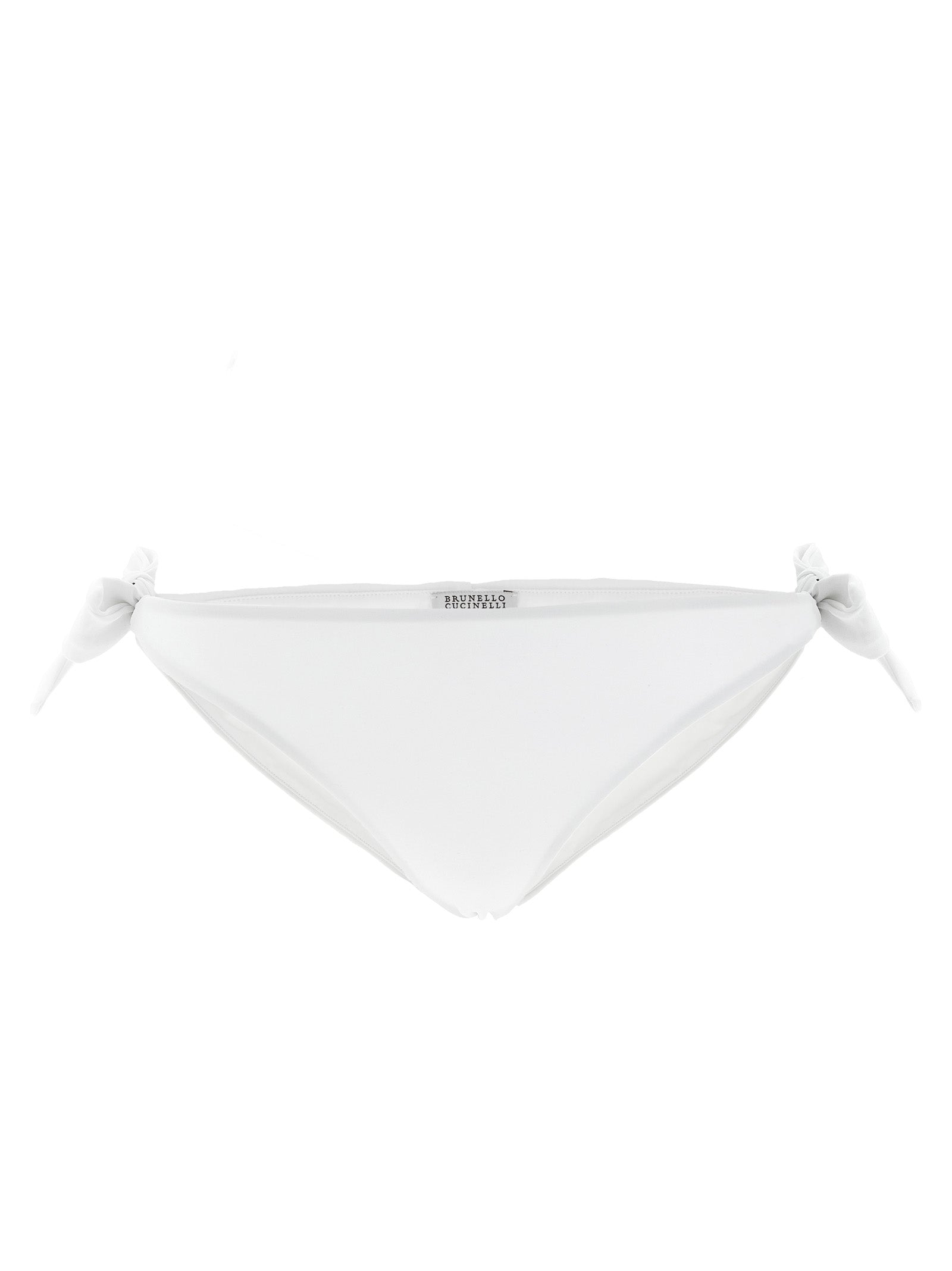 Brunello Cucinelli White Polyamide Swim Briefs