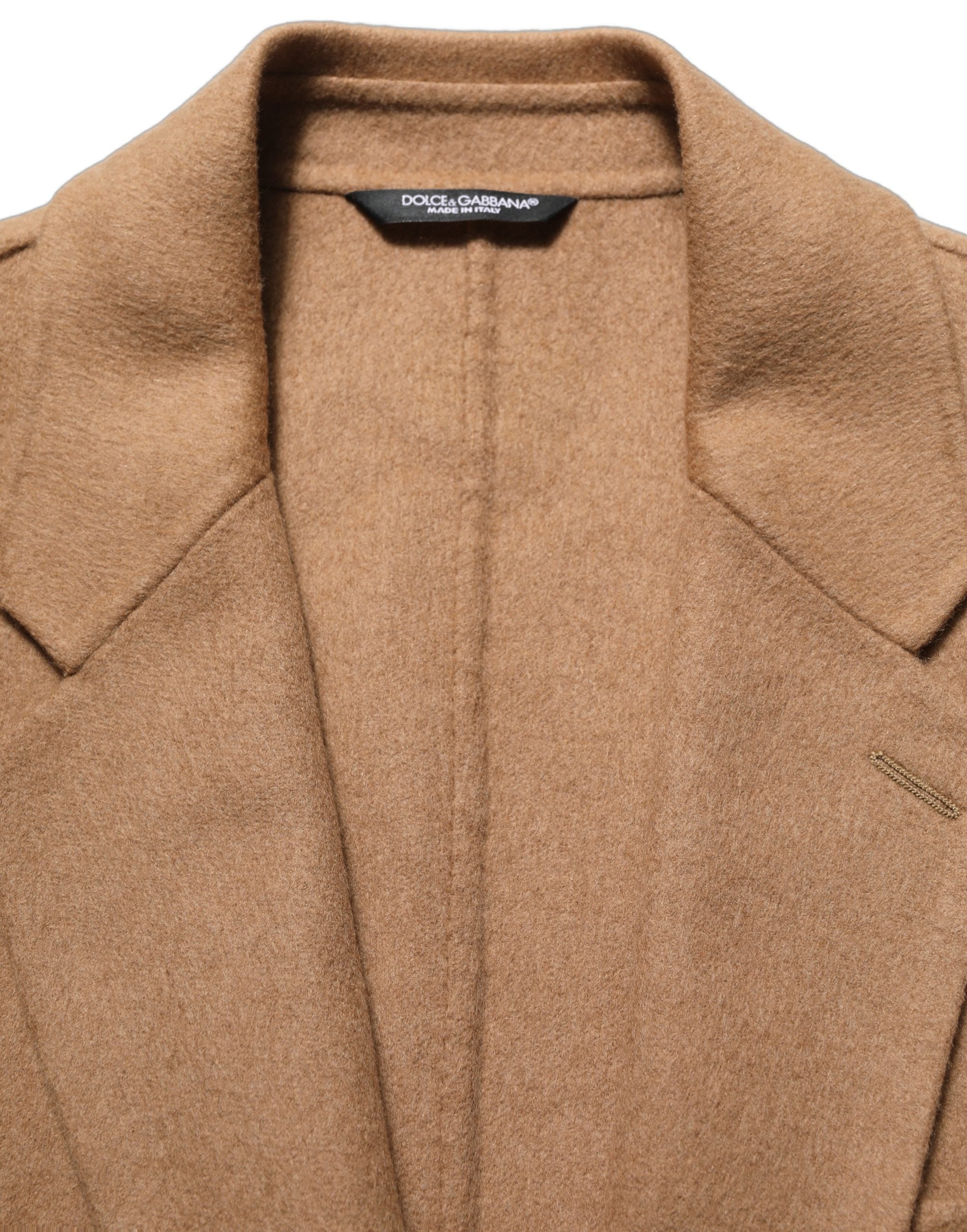 Dolce & Gabbana Brown Single Breasted 2 Button Suit Jacket
