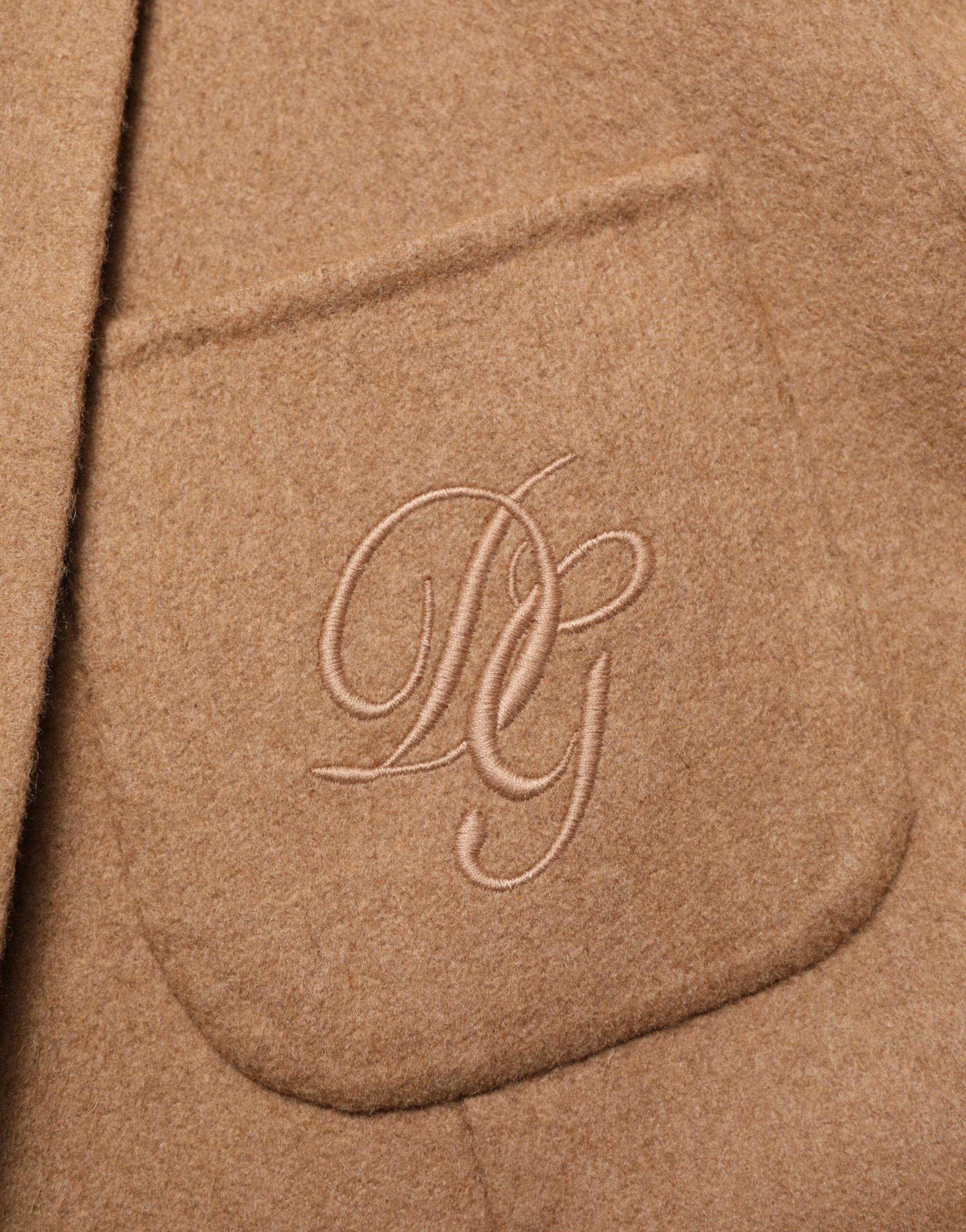 Dolce & Gabbana Brown Single Breasted 2 Button Suit Jacket