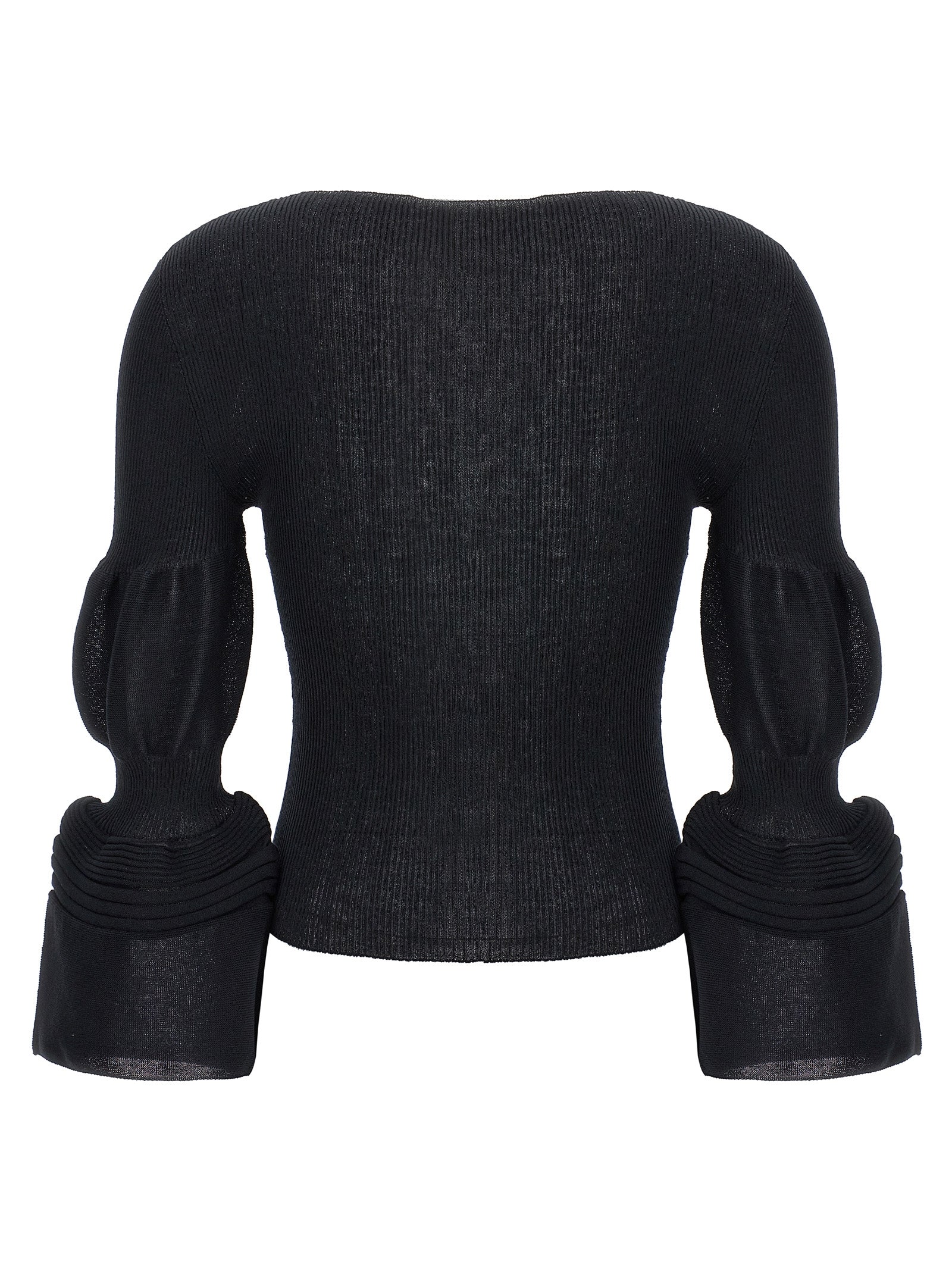 Issey Miyake Black Polyester Sweatshirt
