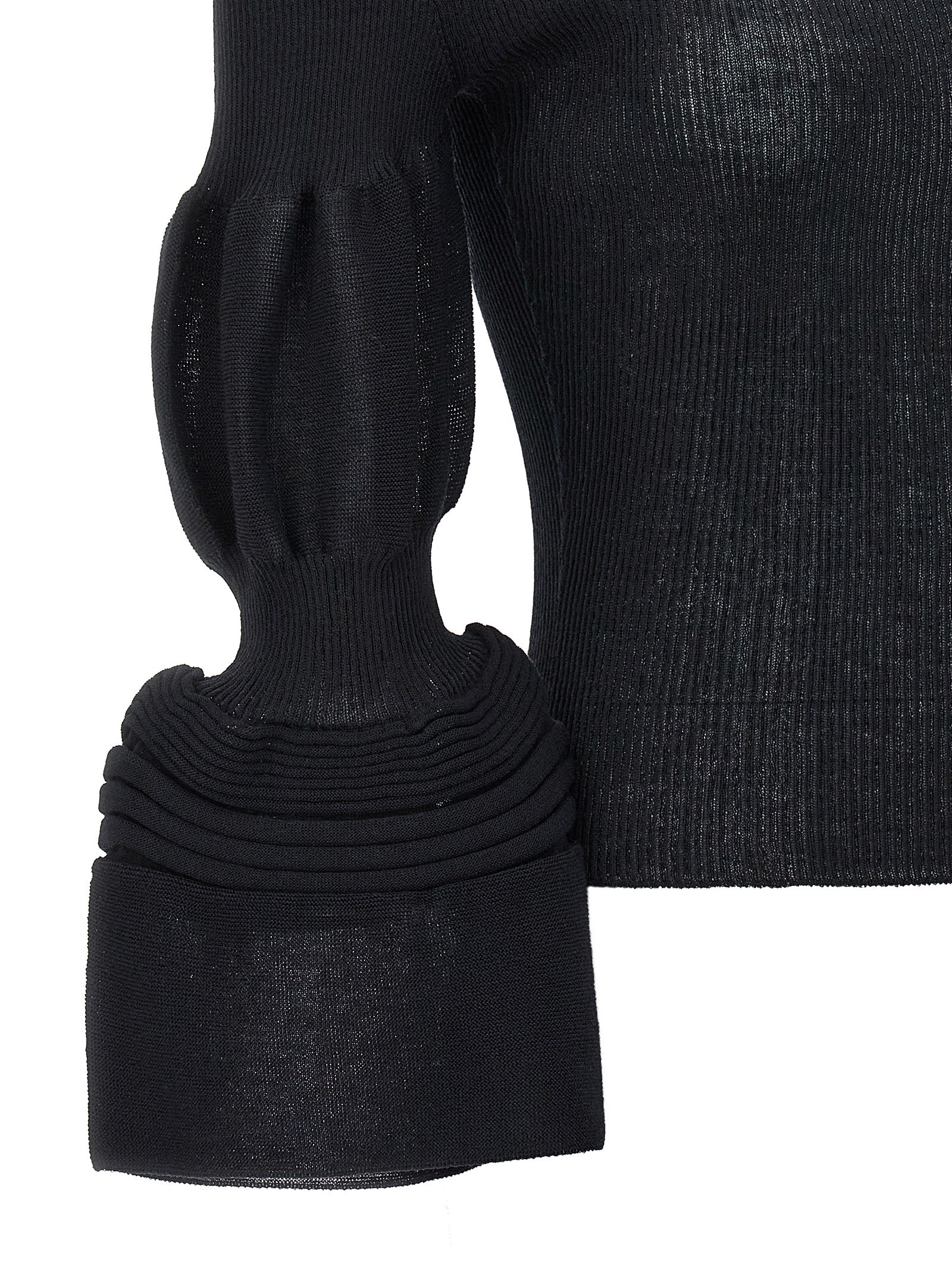 Issey Miyake Black Polyester Sweatshirt