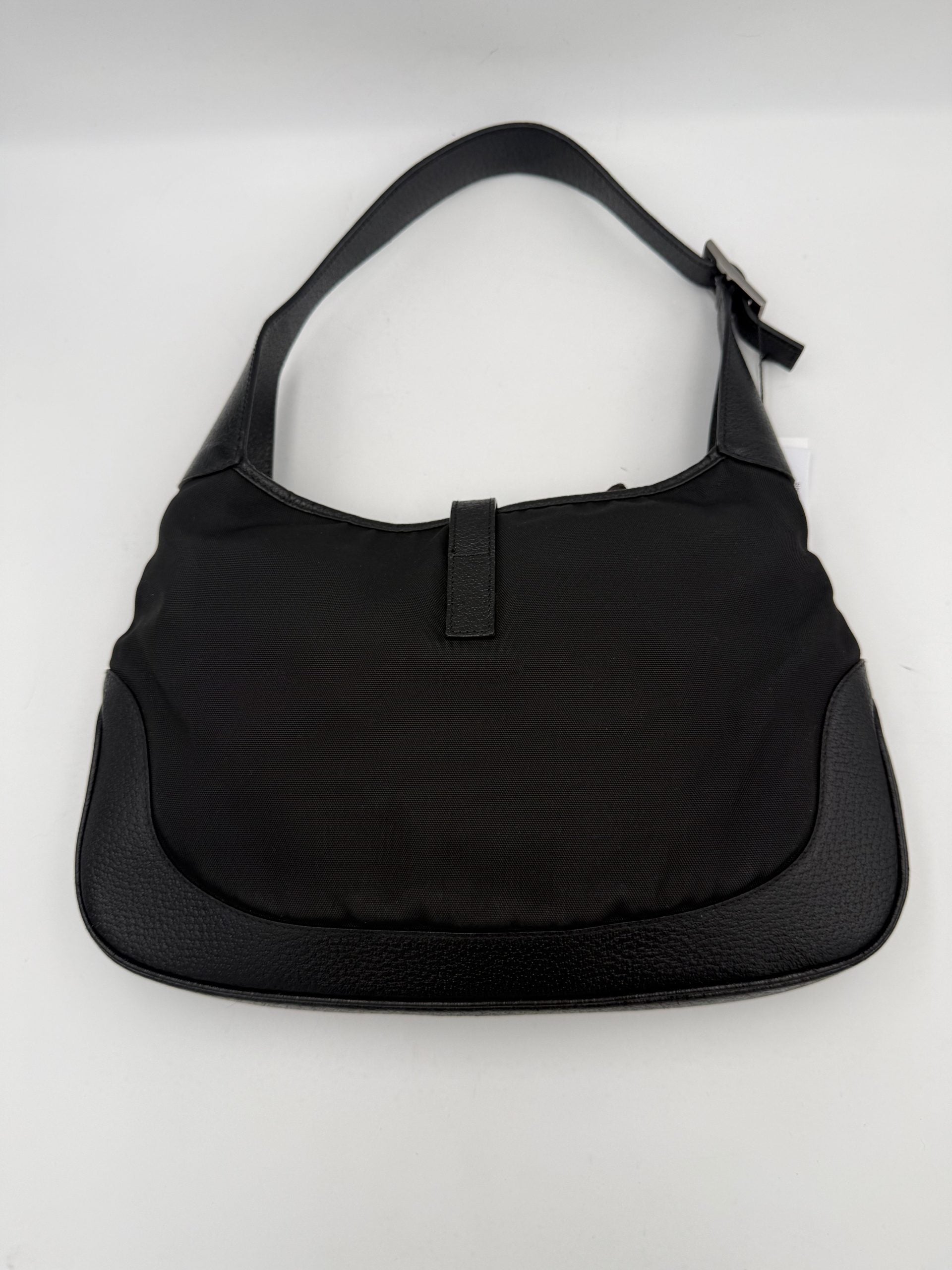 Gucci GUCCI JACKIE Leather and Canvas Handbag