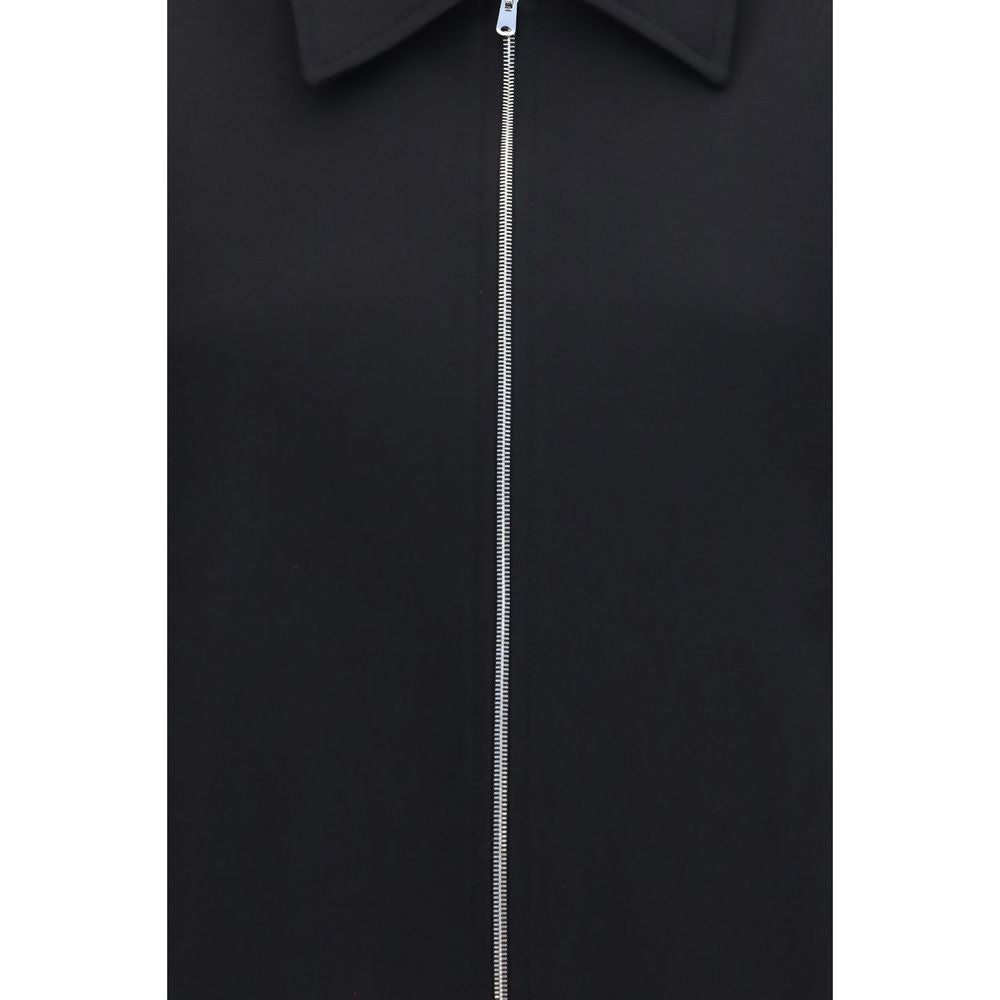 Our Legacy Black Wool Oves Aries Full-Length Jacket