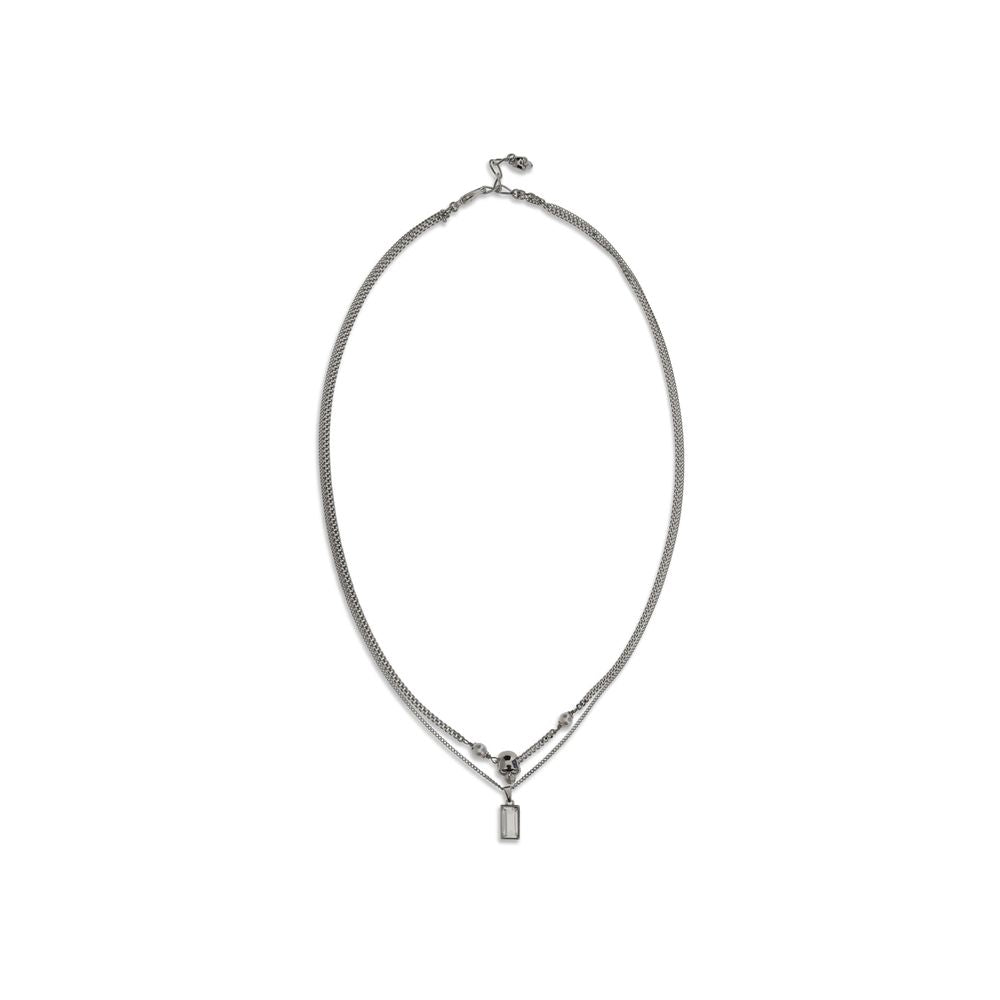Alexander McQueen Silver Brass Necklace