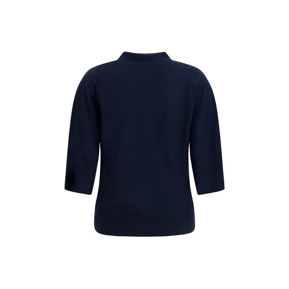 Lisa Yang Blue Cashmere Sweater