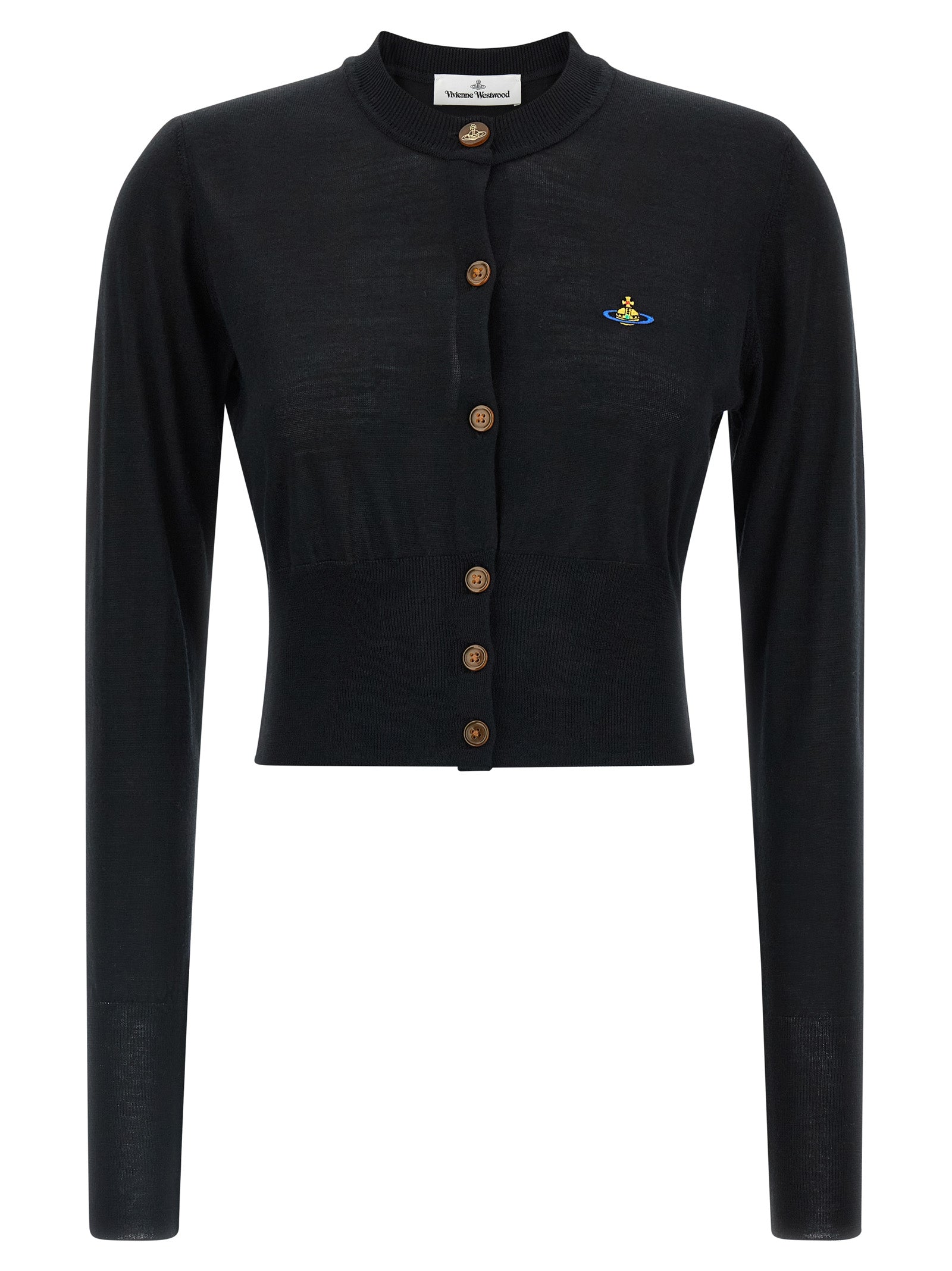 Vivienne Westwood Black Cotton Cardigan