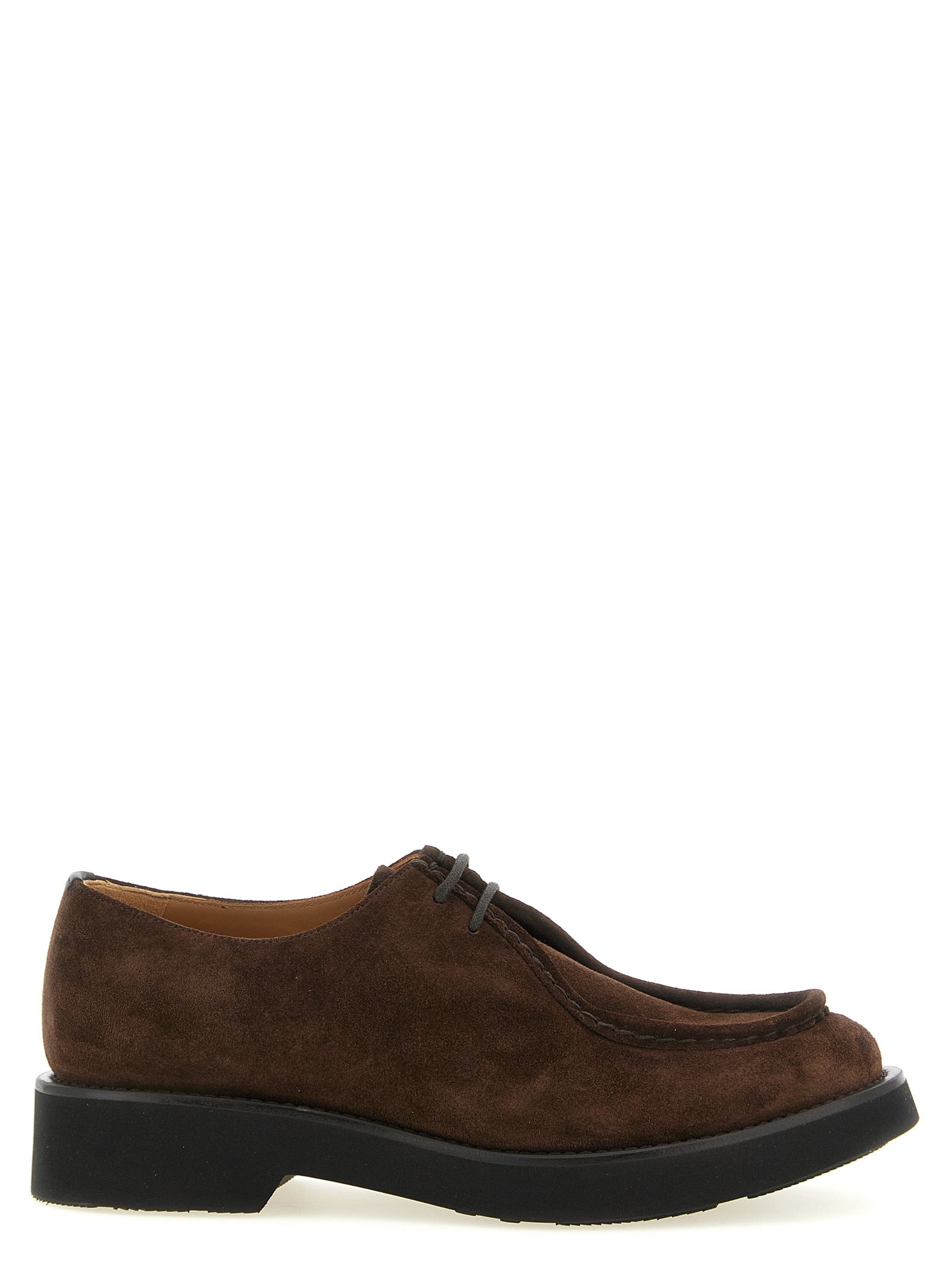 Church's Brown Calfskin Oxfords And Derbies