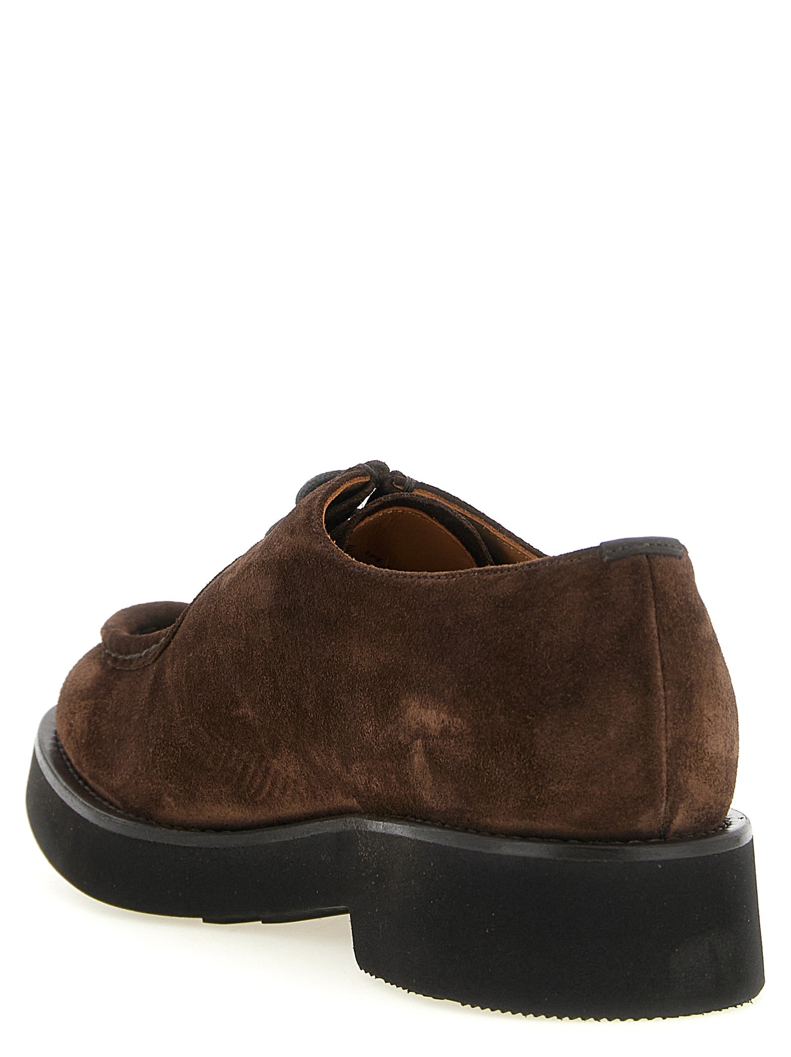 Church's Brown Calfskin Oxfords And Derbies