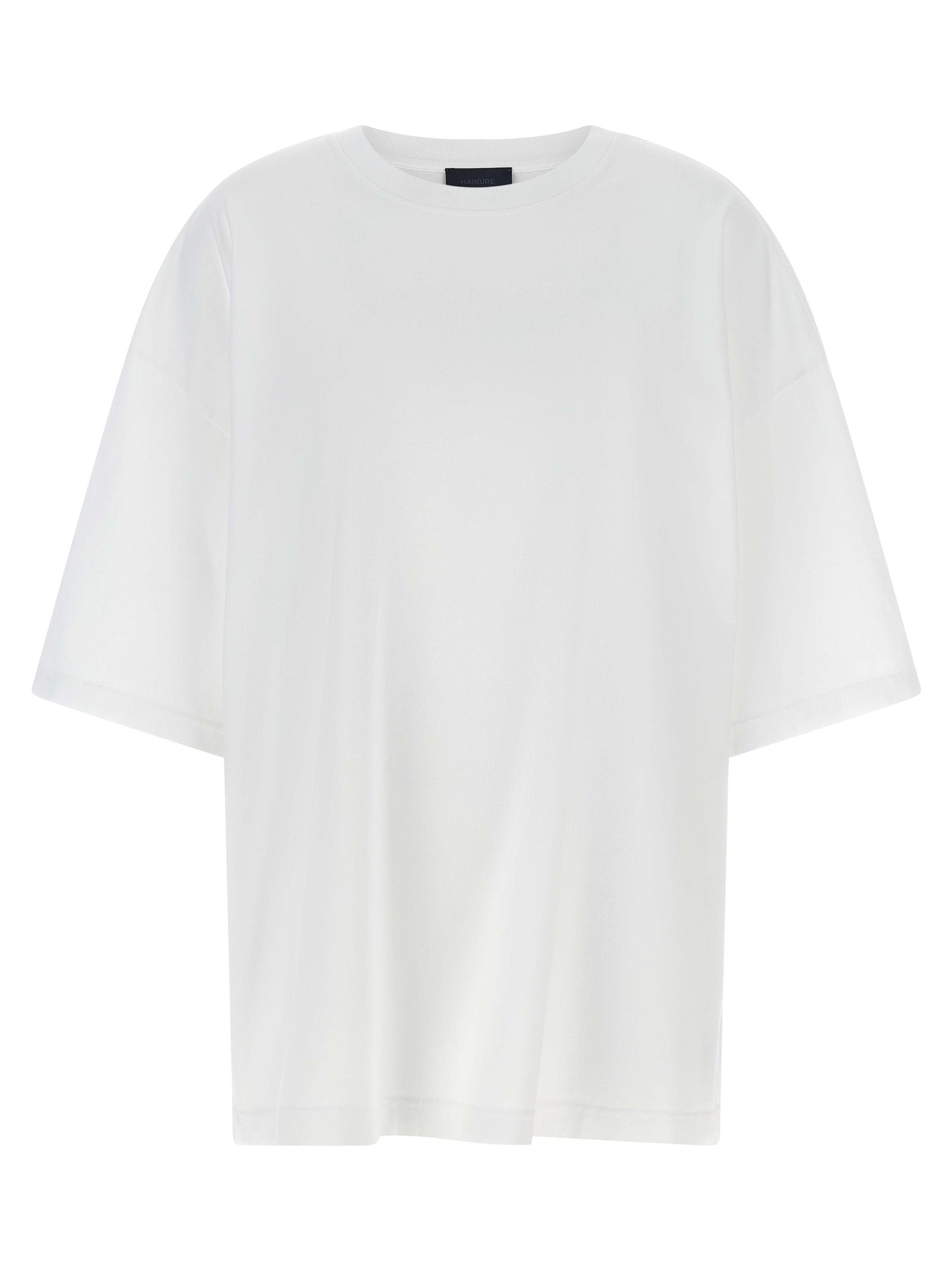 Haikure White Cotton T-Shirt
