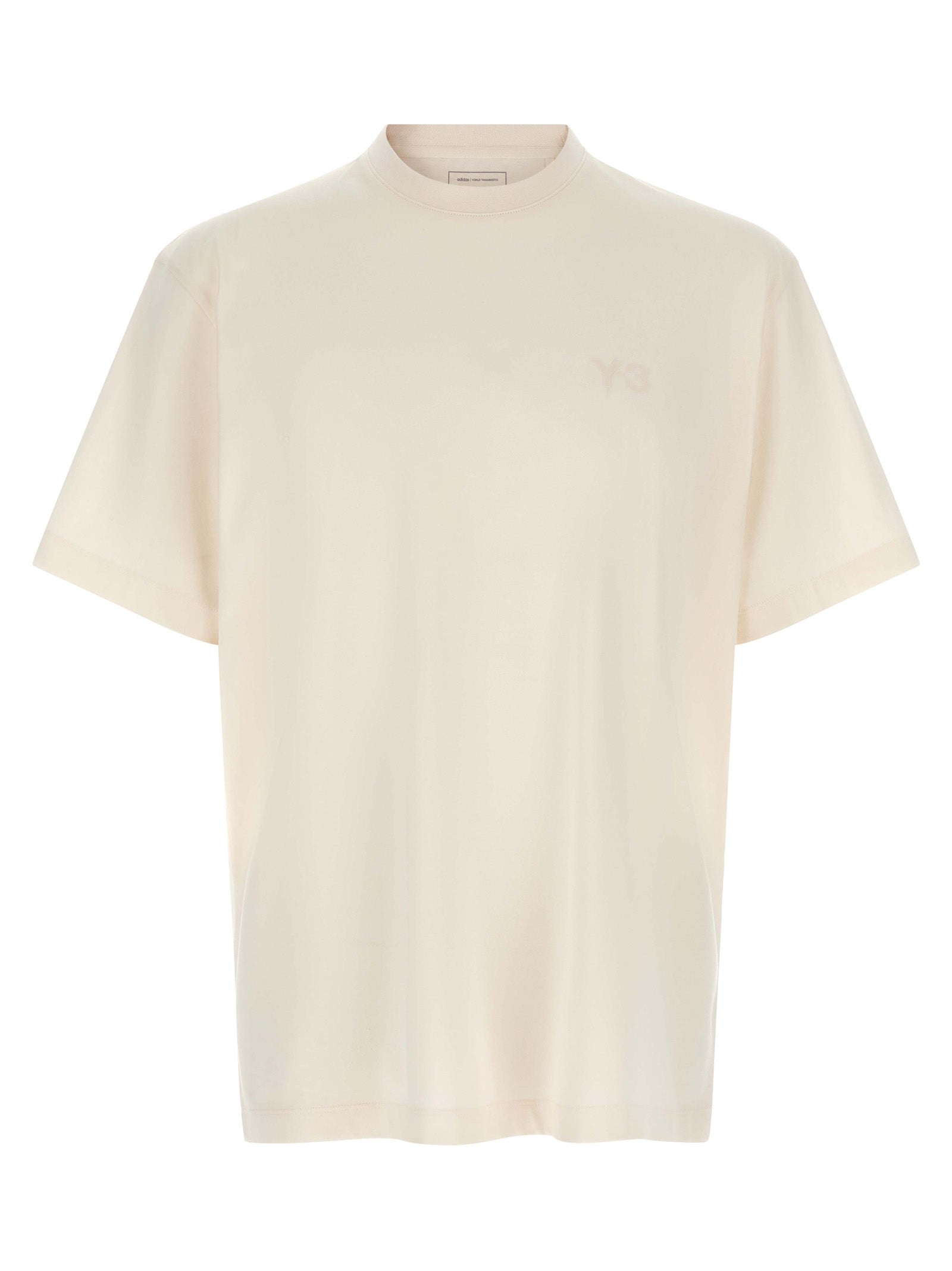 Y-3 White Cotton T-Shirt