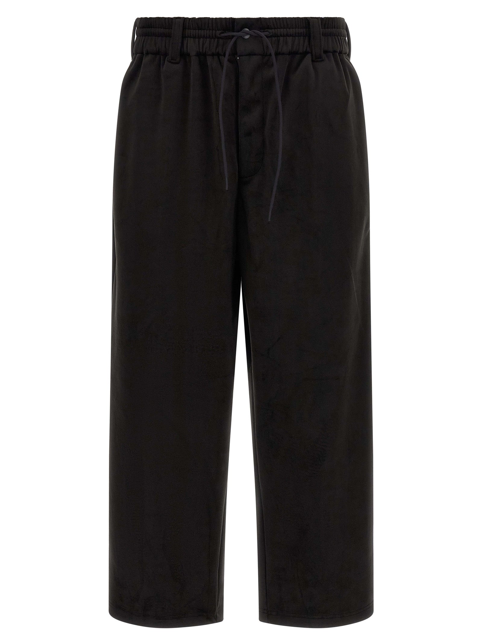 Y-3 Black Recycled Polyester Joggers (Workout Pants)