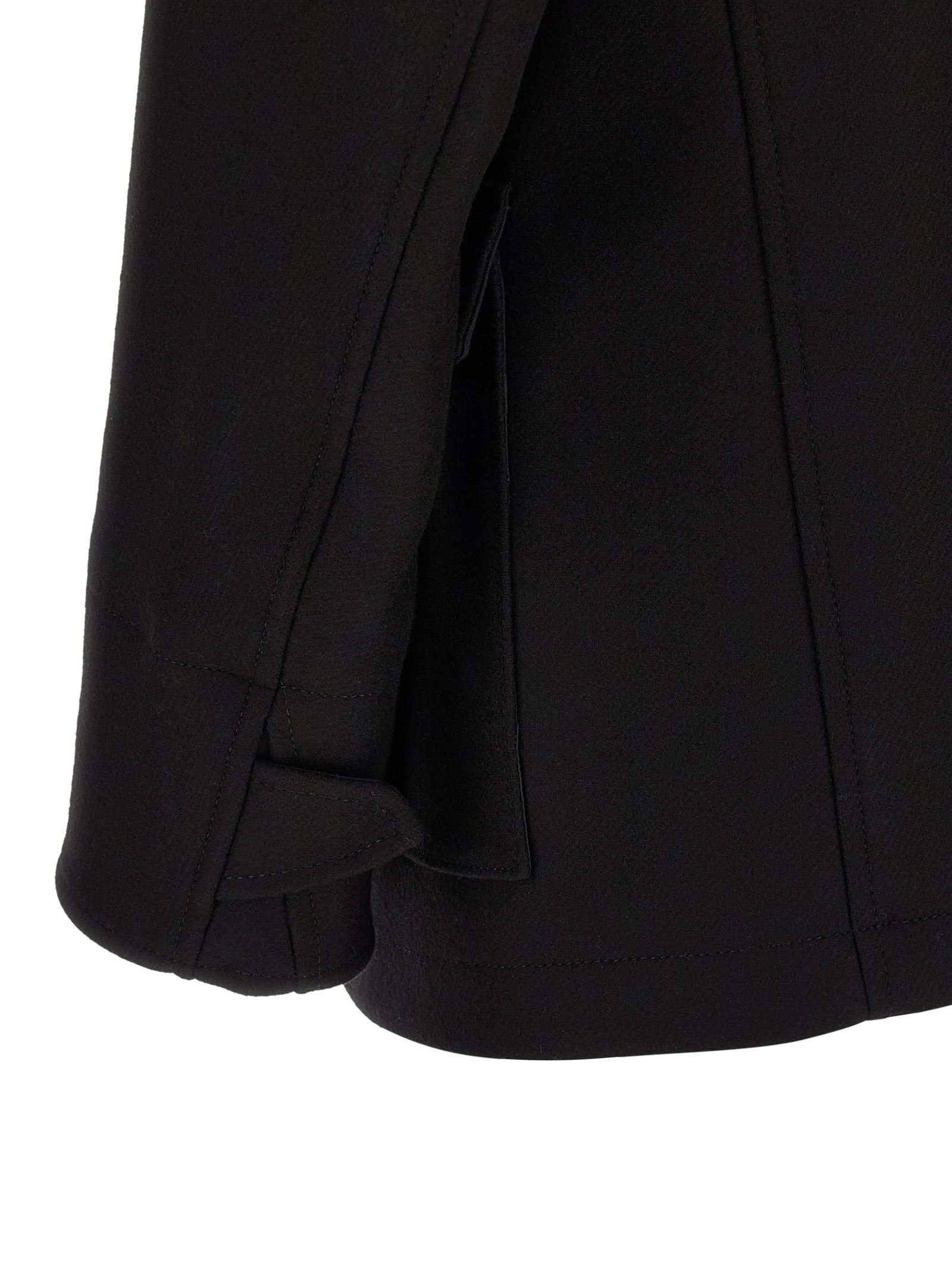 Dsquared² Black Wool Coat