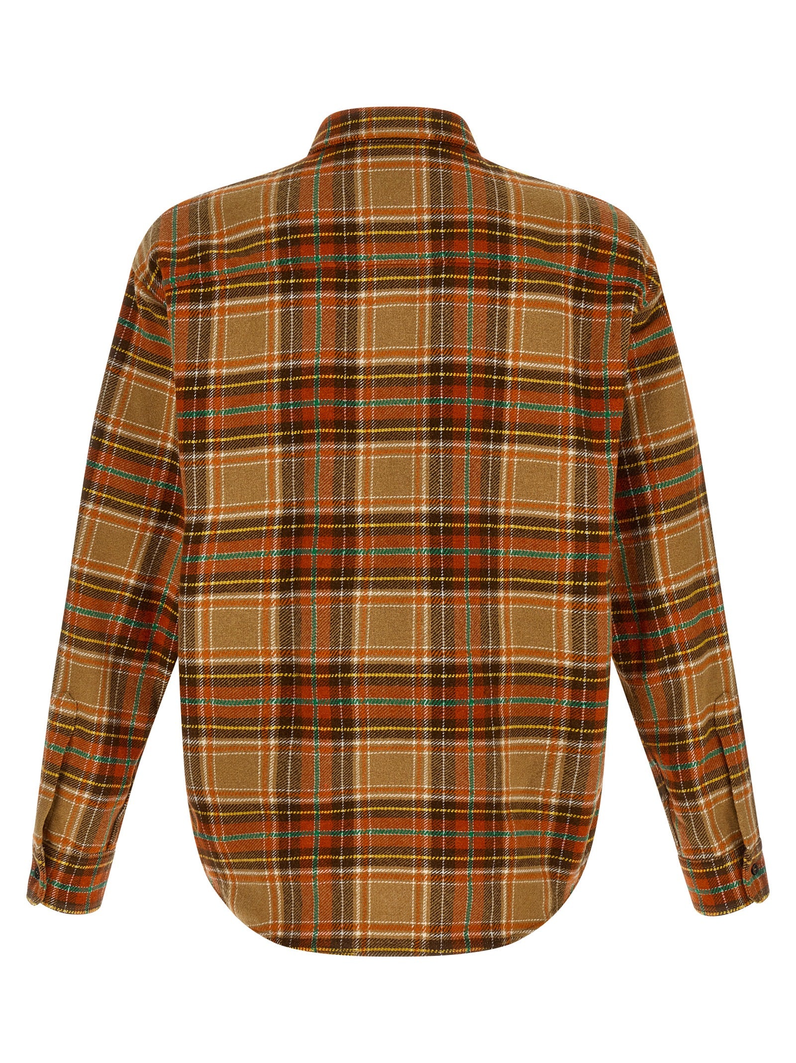 Dsquared² Orange Marabou Blouse