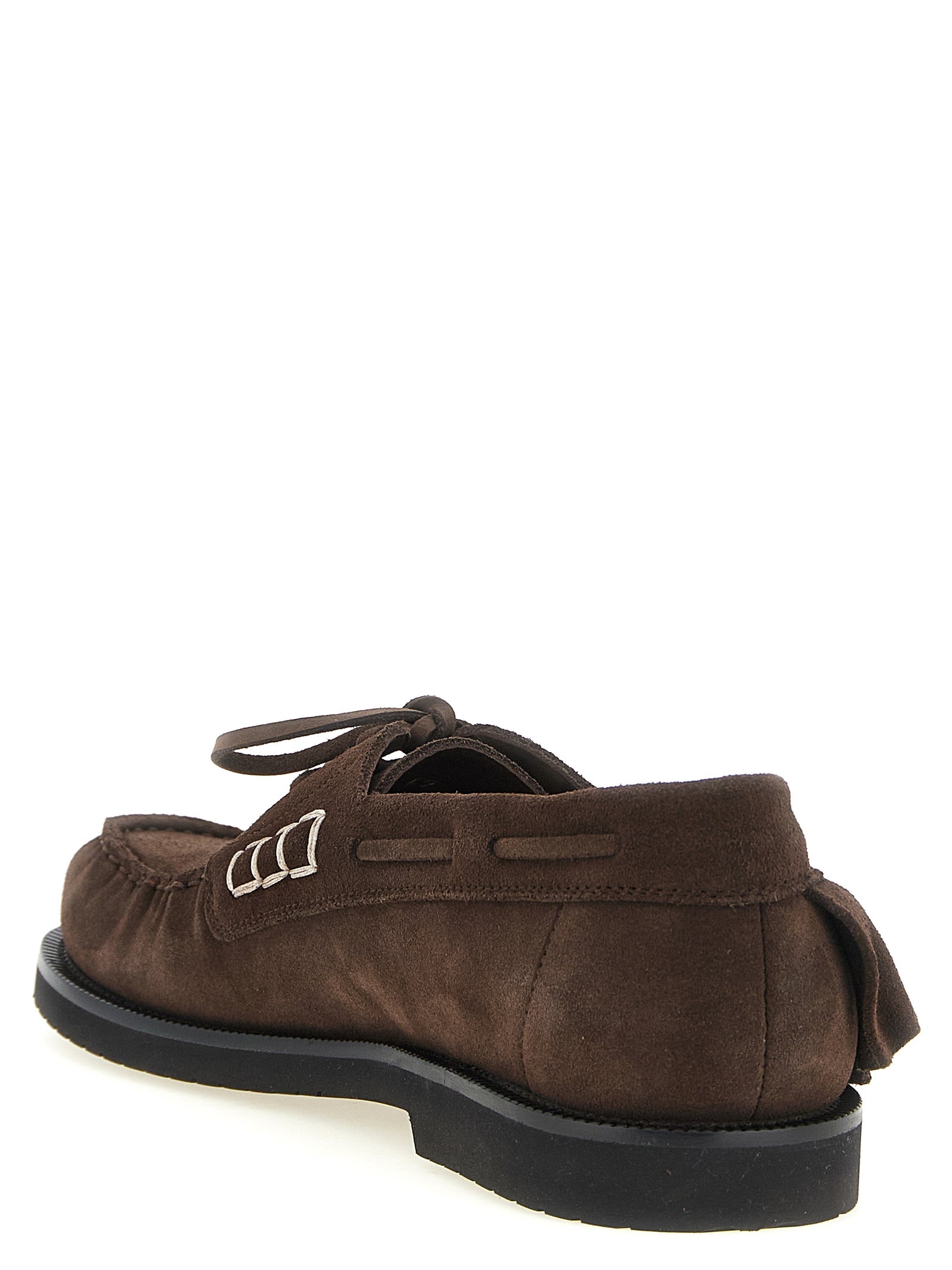 J.W.Anderson Brown Suede Leather Moccasin