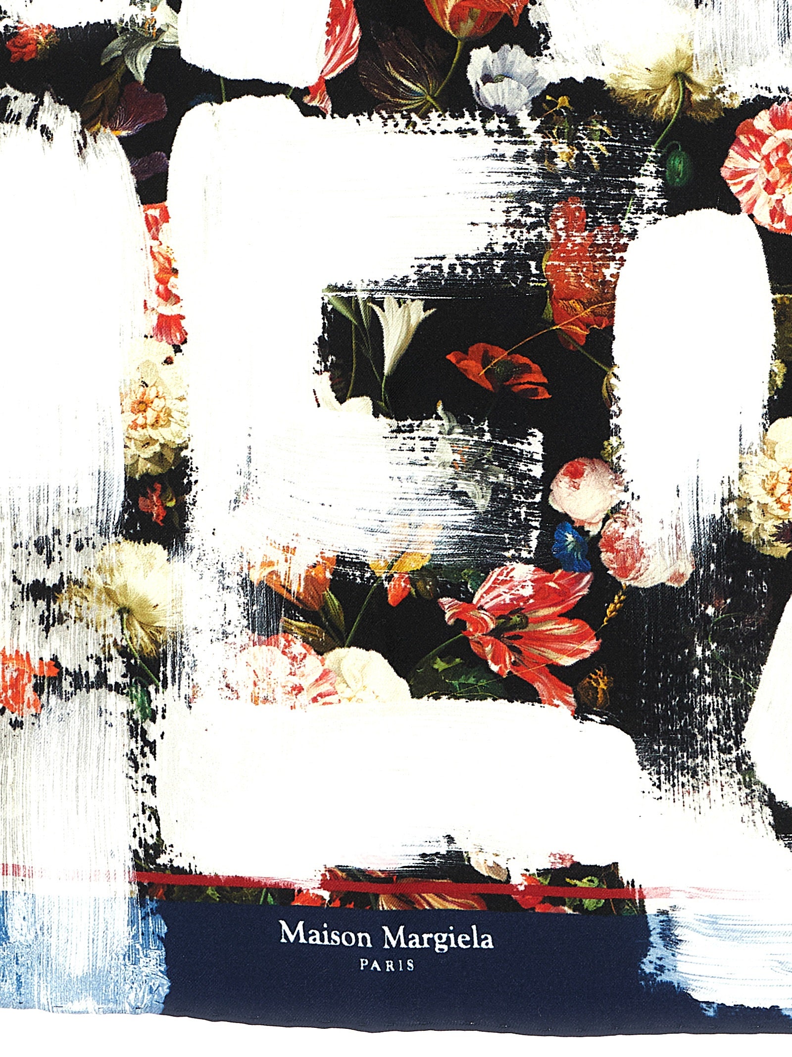 Maison Margiela Multicolor Silk Foulard
