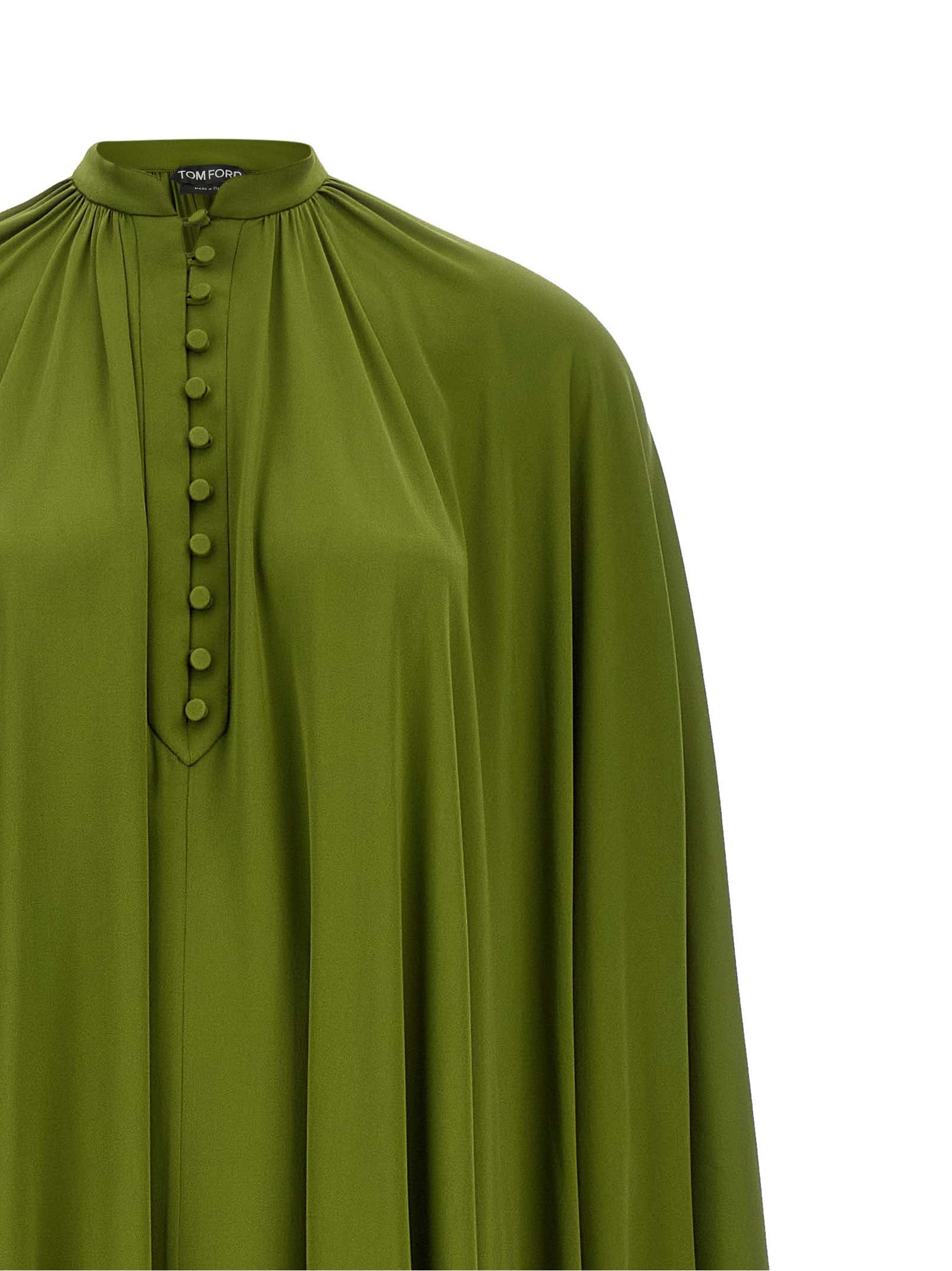 Tom Ford Bicolor Silk Long Dress