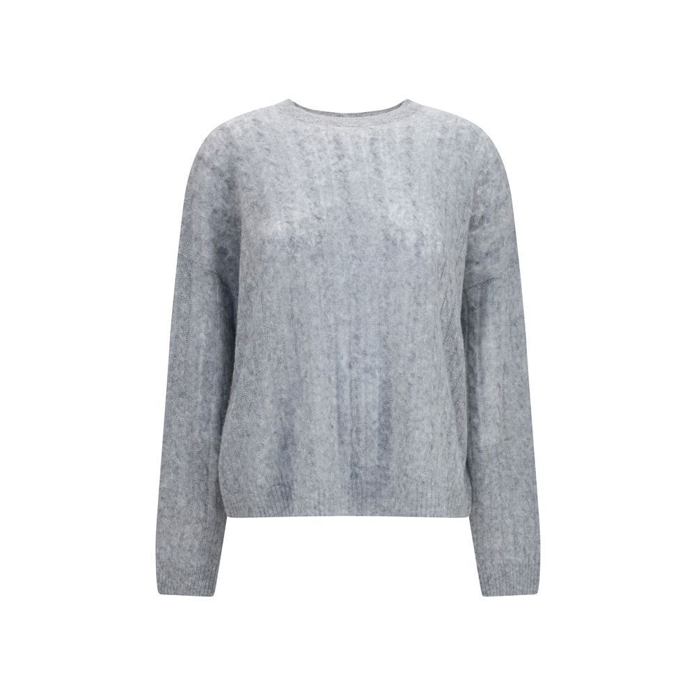 Lisa Yang Gray Cashmere Sweater