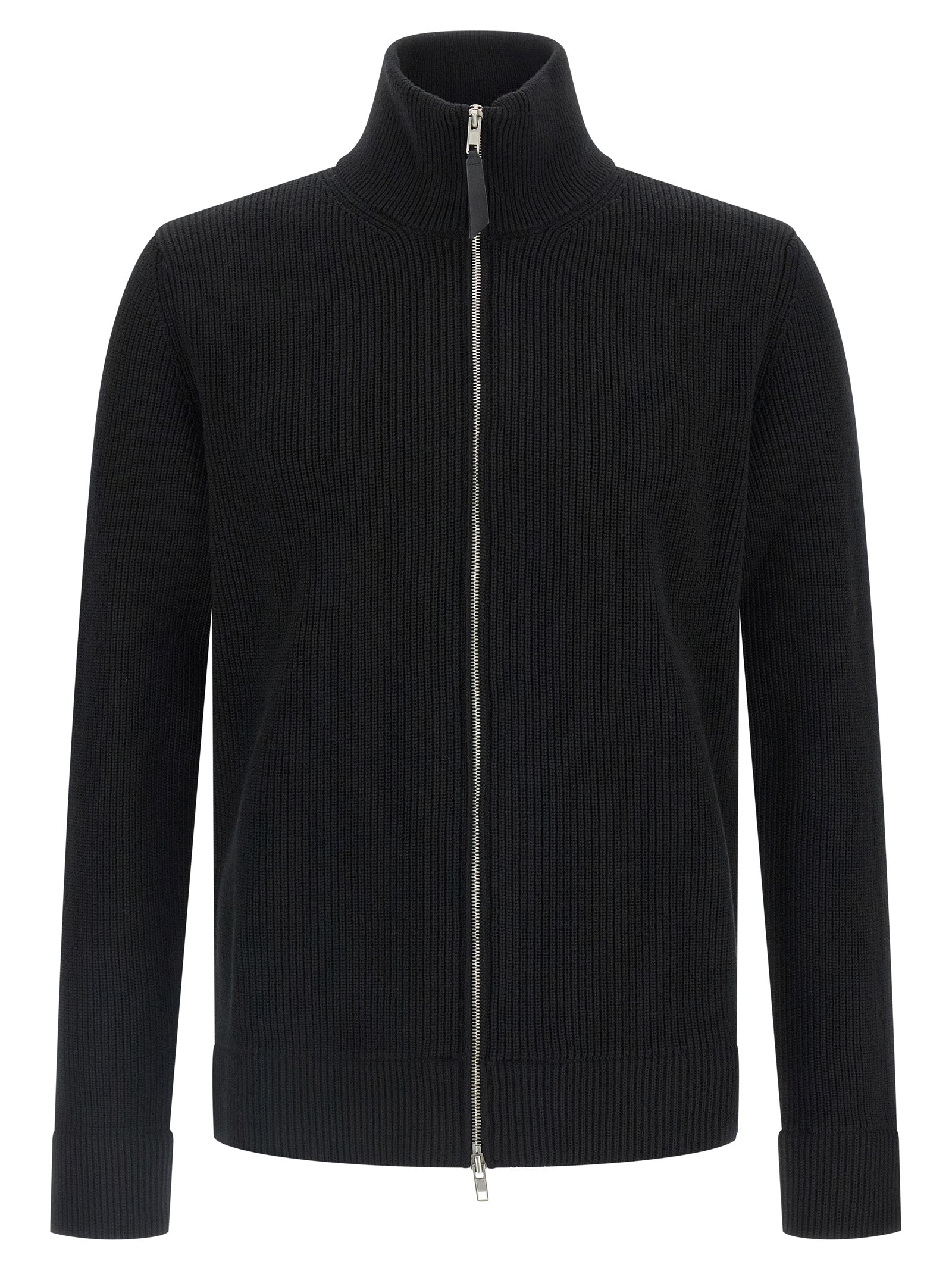 Maison Margiela Black Cotton Cardigan