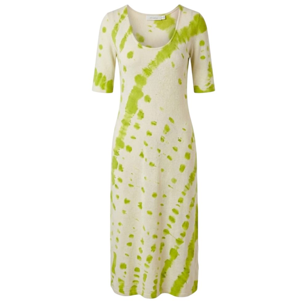 Malo Green Cotton Women Dress