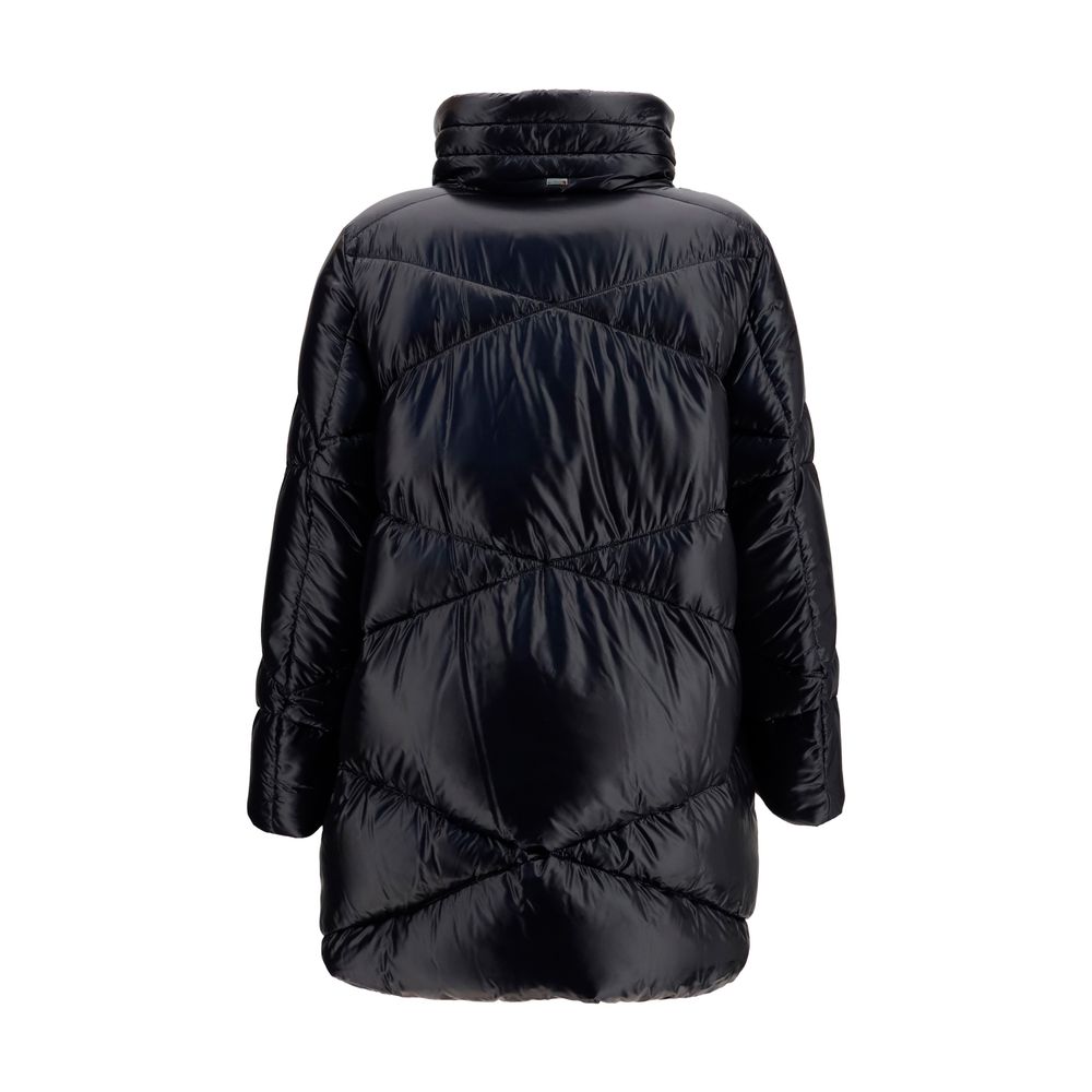 Herno Black Polyamide Full-Length Jacket