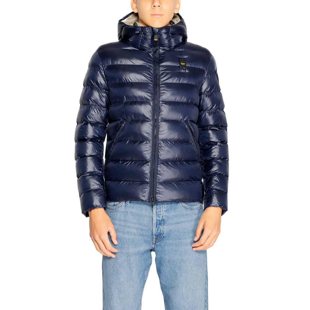 Blauer Blue Polyester Shell Jacket