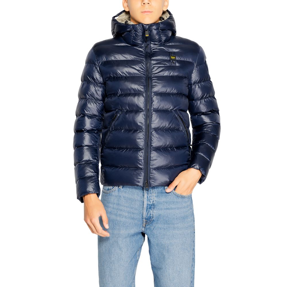 Blauer Blue Polyester Shell Jacket