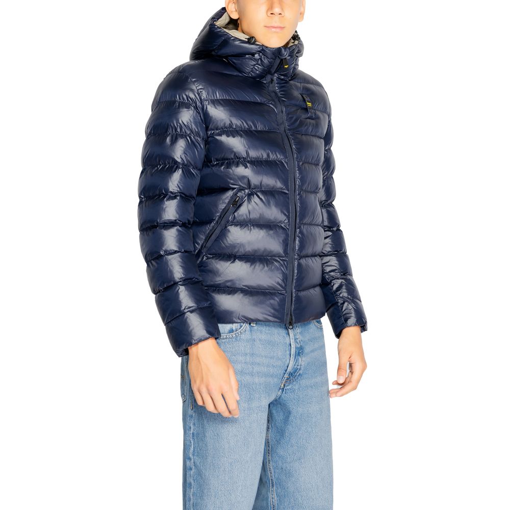 Blauer Blue Polyester Shell Jacket