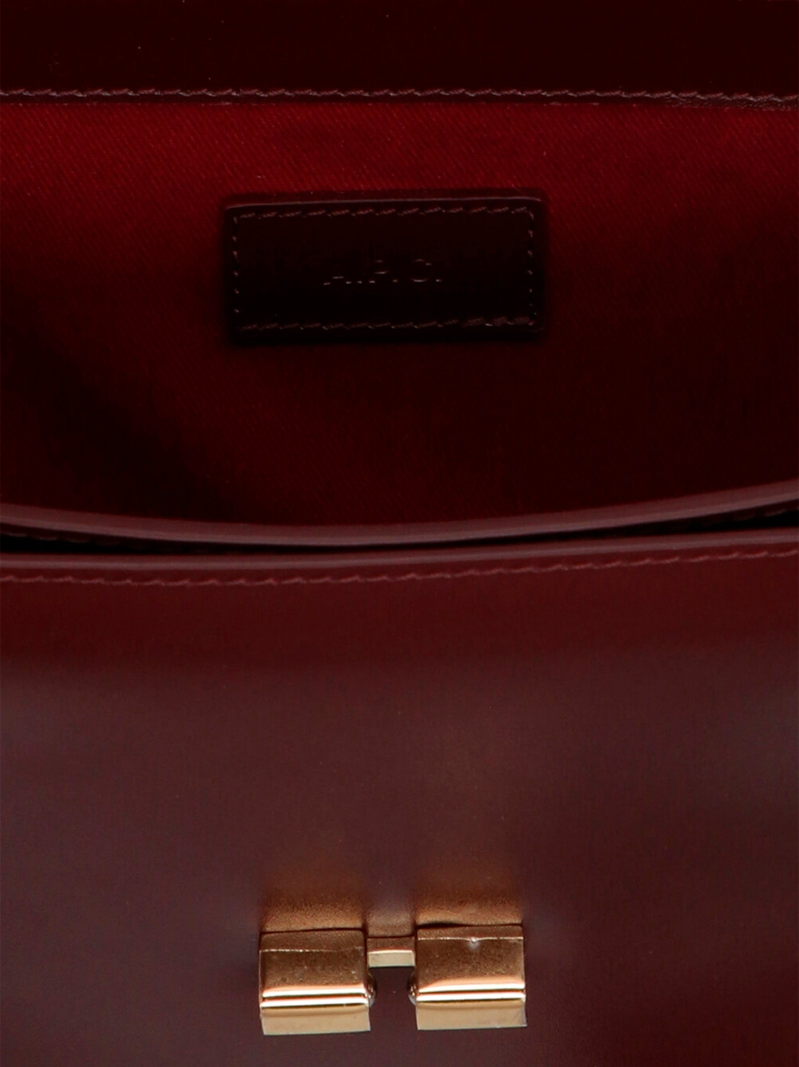 A.P.C. Bordeaux Cowhide Crossbody Bag