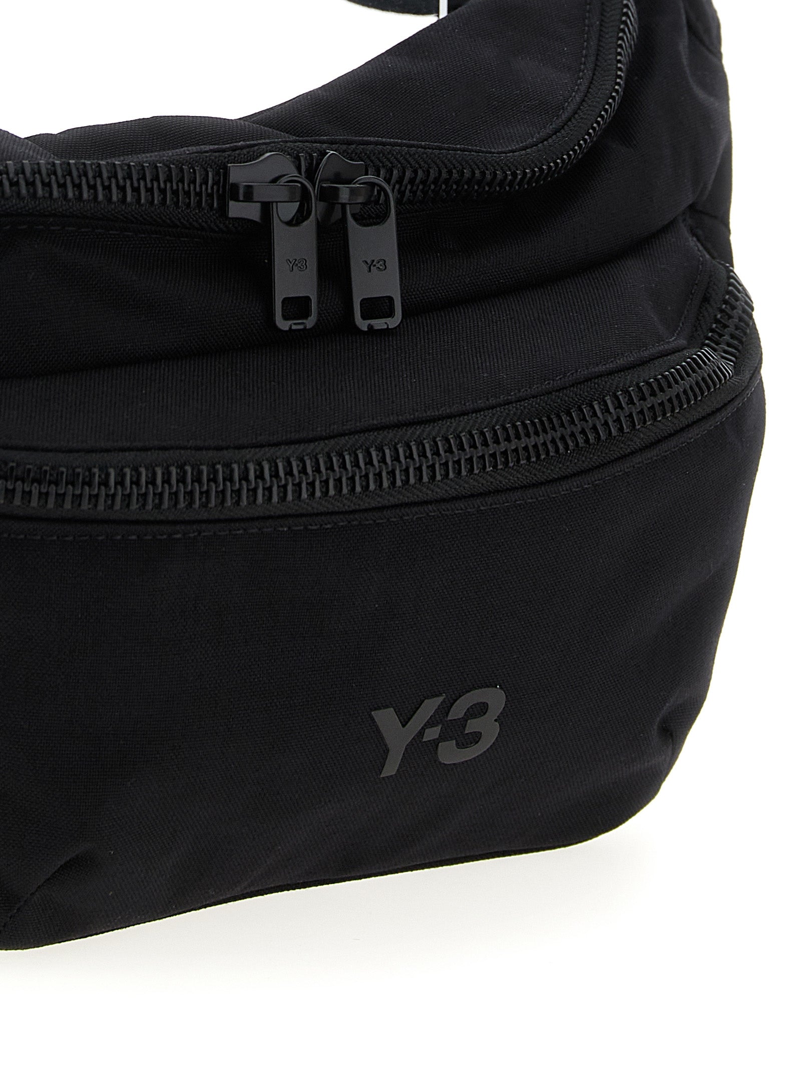 Y-3 Black Polyamide Crossbody Bag
